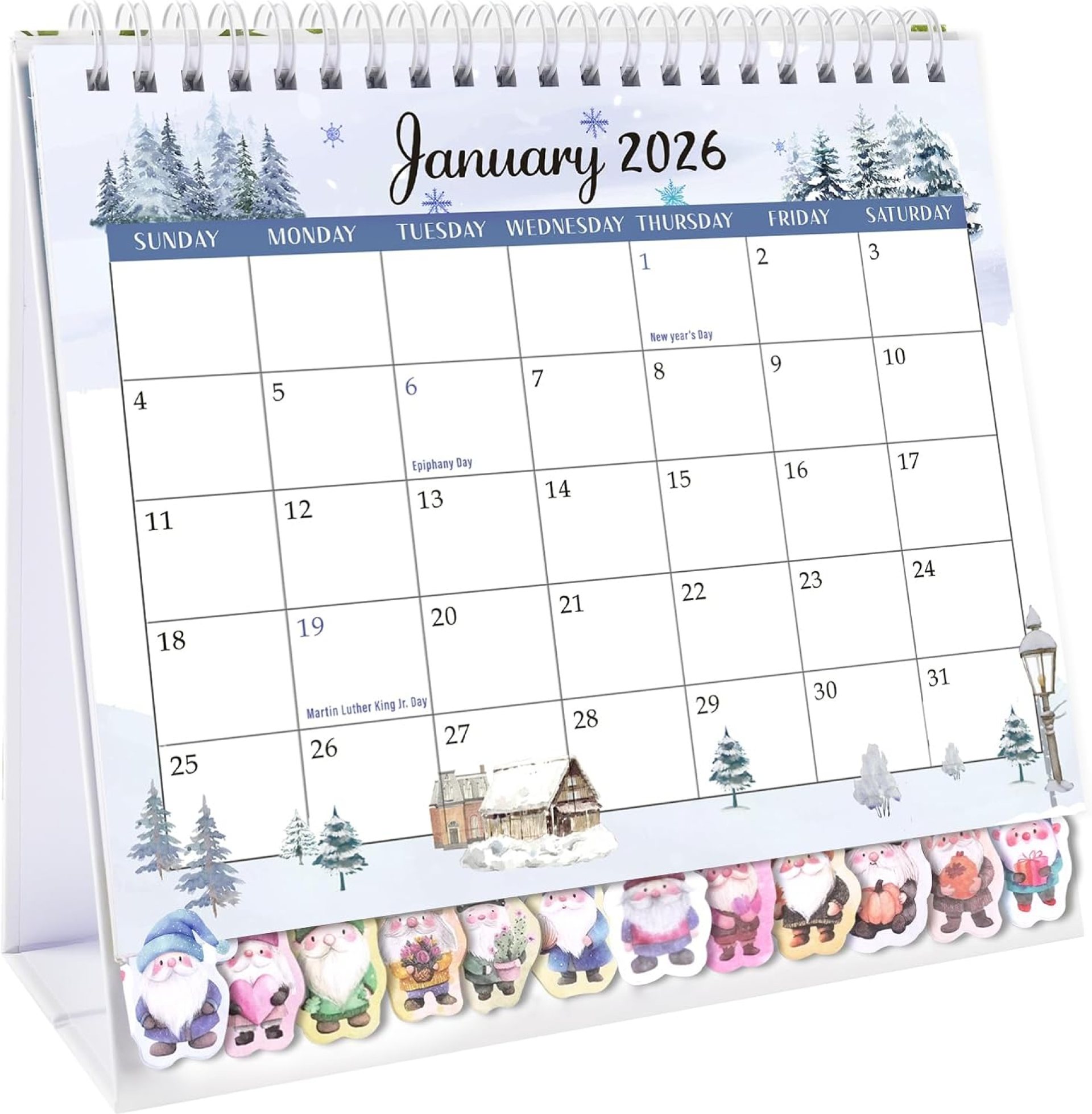 GuassLee Desk Caledar 2026,12 Months Standing Flip Desktop Calendar Covers Jan. 2026 to Dec. 2026 Small 7.5″ x 6″ Monthly Stand Up Planner with To Do List,Notes and Label for Home School Office GuassLee Desk Caledar 2026,12 Months Standing Flip Desktop Calendar Covers Jan. 2026 to Dec. 2026 Small 7.5″ x 6″ Monthly Stand Up Planner with To Do List,Notes and Label for Home School Office