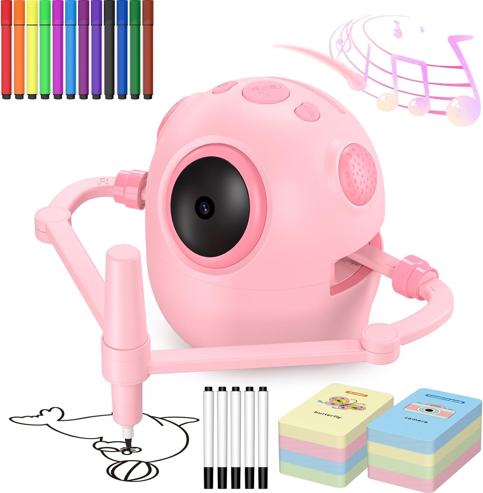Smart Drawing Robot for Kids – Draw Art Sketcher Kid Toys for 3-12 Years Old Gifts – Tracing Educational Robots Toy for Girls Boys Gift – Christmas Magic Painting Sketch Machine Smart Drawing Robot for Kids – Draw Art Sketcher Kid Toys for 3-12 Years Old Gifts – Tracing Educational Robots Toy for Girls Boys Gift – Christmas Magic Painting Sketch Machine