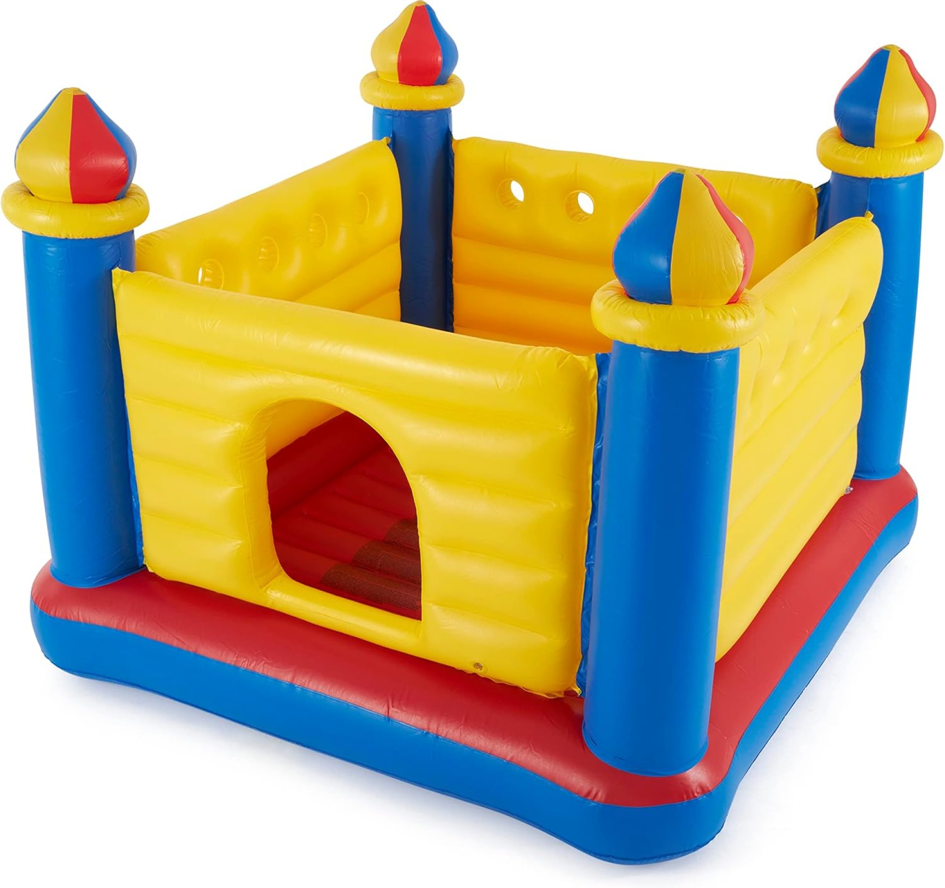 Intex Inflatable Colorful Jump-O-Lene Castle Bounce House, for 2 Kids Ages 3-6 – Large Blow-Up Indoor Outdoor Children’s Bouncer Jumper Playhouse Intex Inflatable Colorful Jump-O-Lene Castle Bounce House, for 2 Kids Ages 3-6 – Large Blow-Up Indoor Outdoor Children’s Bouncer Jumper Playhouse