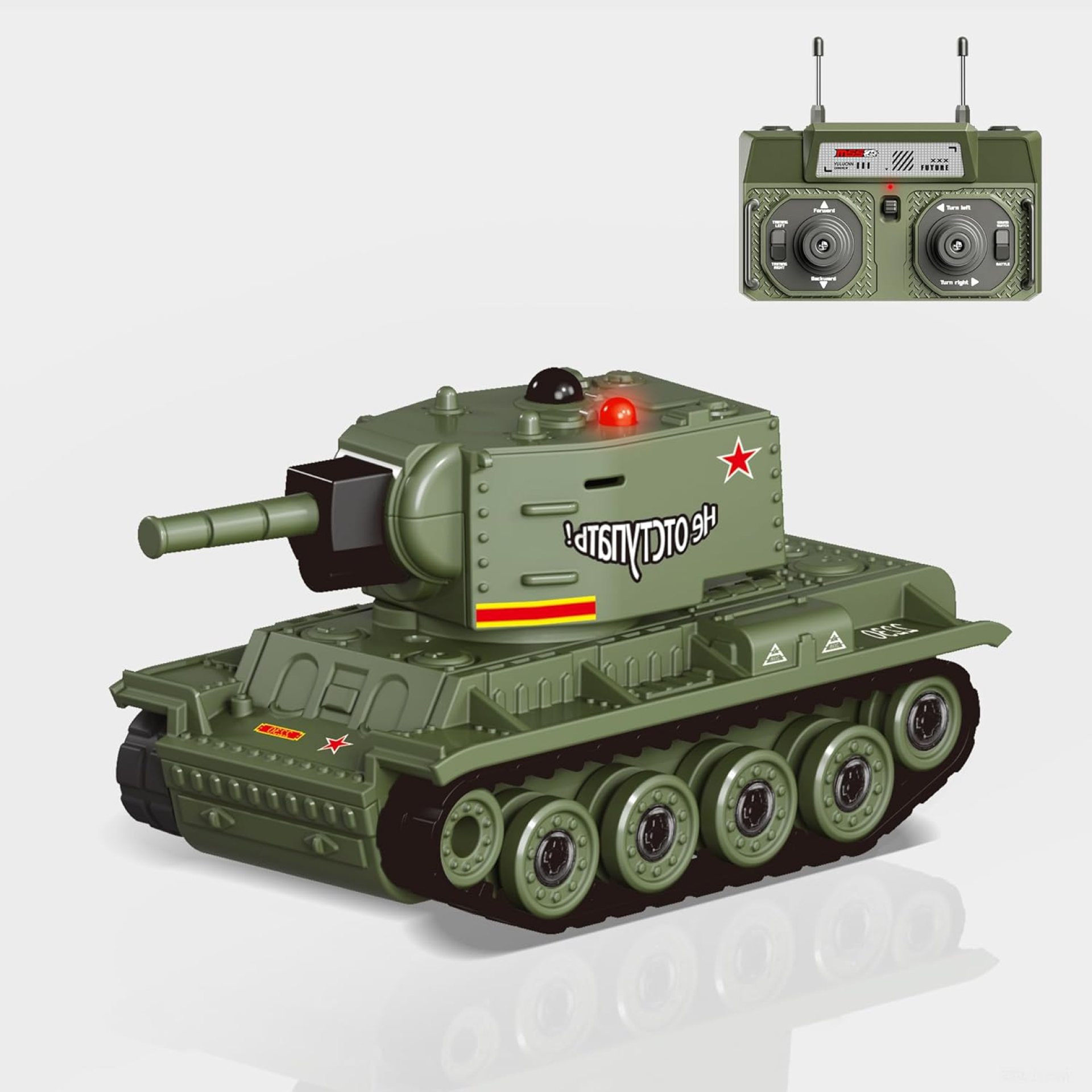 BRRRRT1/64 RC Tank That Shoots with Infrared,Mini RC Tank with 330° Rotating Turret and Sound & Lighting,Type-C Direct Charging,RC Military Vehicless Gift Toy for Kids 8+ Green BRRRRT1/64 RC Tank That Shoots with Infrared,Mini RC Tank with 330° Rotating Turret and Sound & Lighting,Type-C Direct Charging,RC Military Vehicless Gift Toy for Kids 8+ Green