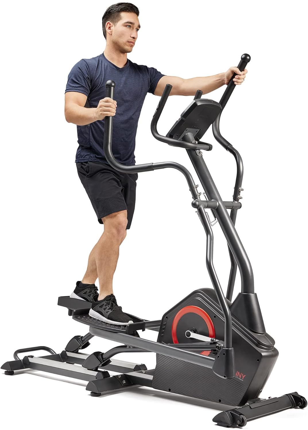 Sunny Health & Fitness Full Body Workout Elliptical Trainer with Digital Performance Monitor, Low Impact Exercise, and Optional Bluetooth with Exclusive SunnyFit App Sunny Health & Fitness Full Body Workout Elliptical Trainer with Digital Performance Monitor, Low Impact Exercise, and Optional Bluetooth with Exclusive SunnyFit App