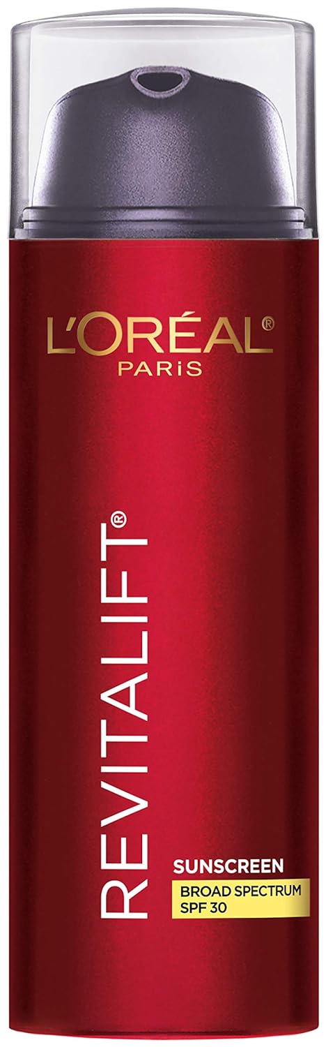 L’Oreal Paris Revitalift Triple Power Anti-Aging Broad Spectrum SPF 30 Sunscreen, Pro Retinol, Hyaluronic Acid & Vitamin C Lotion, Reduces Wrinkles 1.7 Oz L’Oreal Paris Revitalift Triple Power Anti-Aging Broad Spectrum SPF 30 Sunscreen, Pro Retinol, Hyaluronic Acid & Vitamin C Lotion, Reduces Wrinkles 1.7 Oz
