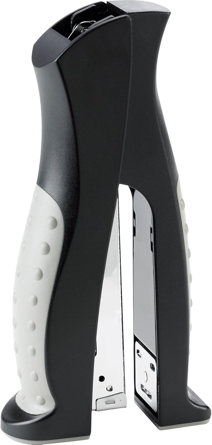 Business Source Vertical Desktop Stapler, Full-Strip, 20 Sheet Capacity, Black Business Source Vertical Desktop Stapler, Full-Strip, 20 Sheet Capacity, Black