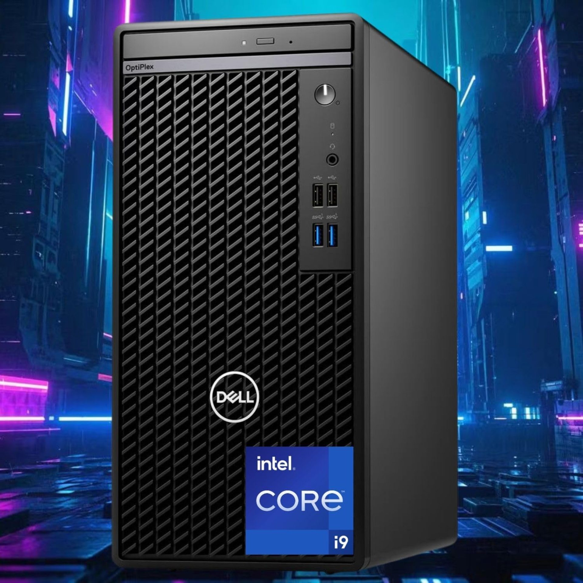 Dell Optiplex 7010 Tower Business Desktop, Intel i9-12900K Processor (up to 5.0 GHz), Intel UHD 770 Graphics, 64GB RAM, 2TB PCIe SSD, DVD-RW, DP Port, HDMI, Wi-Fi + Bluetooth, Windows 11 Pro Dell Optiplex 7010 Tower Business Desktop, Intel i9-12900K Processor (up to 5.0 GHz), Intel UHD 770 Graphics, 64GB RAM, 2TB PCIe SSD, DVD-RW, DP Port, HDMI, Wi-Fi + Bluetooth, Windows 11 Pro