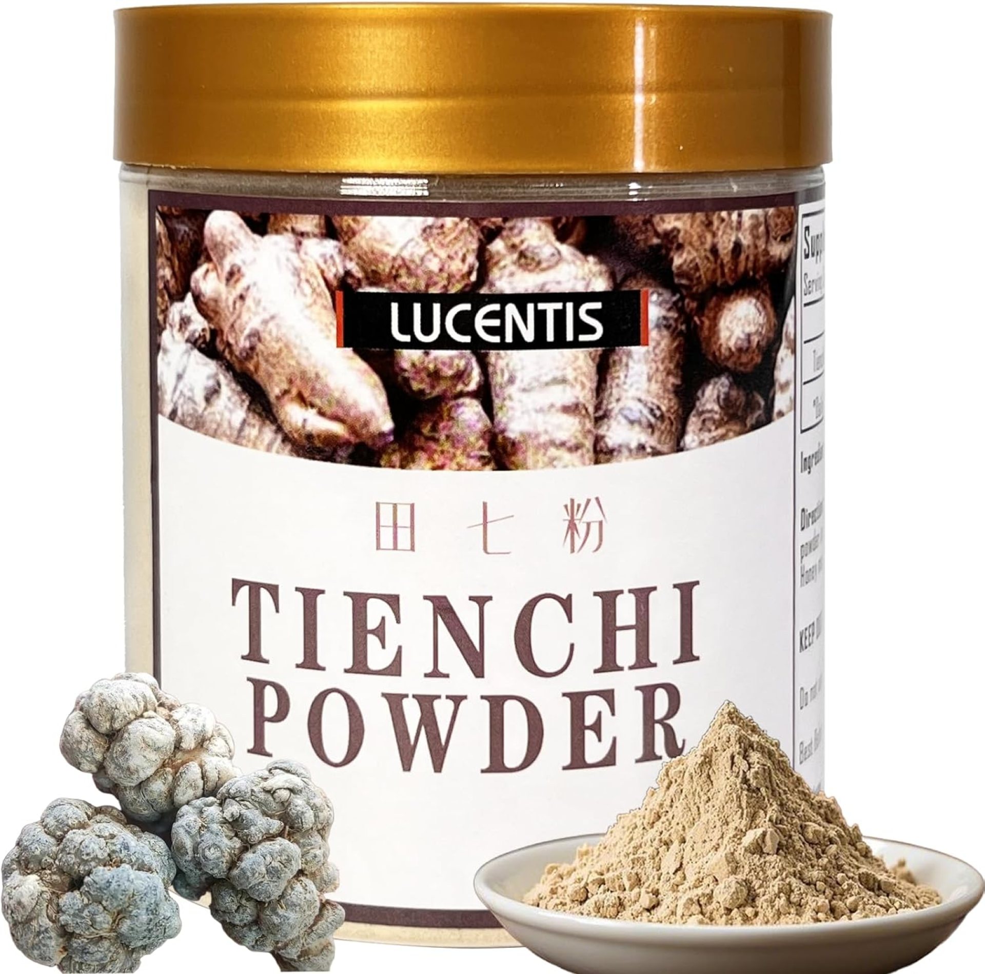 Tienchi Ginseng Powder, 40 Count Head, 300g / 10.58oz – Panax Notoginseng Ultra Fine Powder, Herbal Supplement for Circulation and Wellness Tienchi Ginseng Powder, 40 Count Head, 300g / 10.58oz – Panax Notoginseng Ultra Fine Powder, Herbal Supplement for Circulation and Wellness