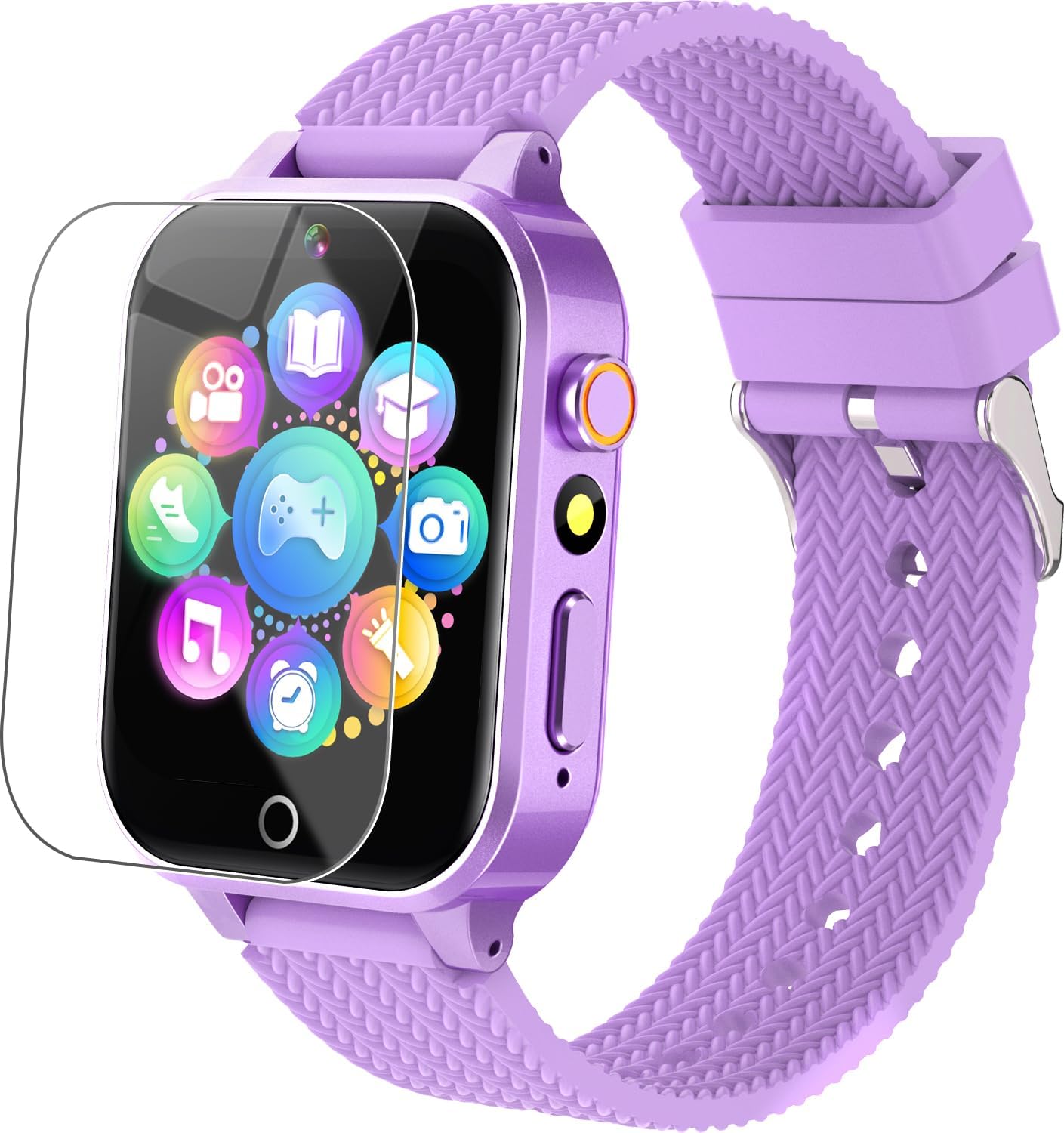 Smart Watch for Kids Girls Age 3-12 with 26 Puzzle Games HD Video Camera Touchscreen Music Player Learning Cards Storybook Pedometer Metal Case Kids Watch Toy Birthday Gifts Include 2 Screen Protector Smart Watch for Kids Girls Age 3-12 with 26 Puzzle Games HD Video Camera Touchscreen Music Player Learning Cards Storybook Pedometer Metal Case Kids Watch Toy Birthday Gifts Include 2 Screen Protector