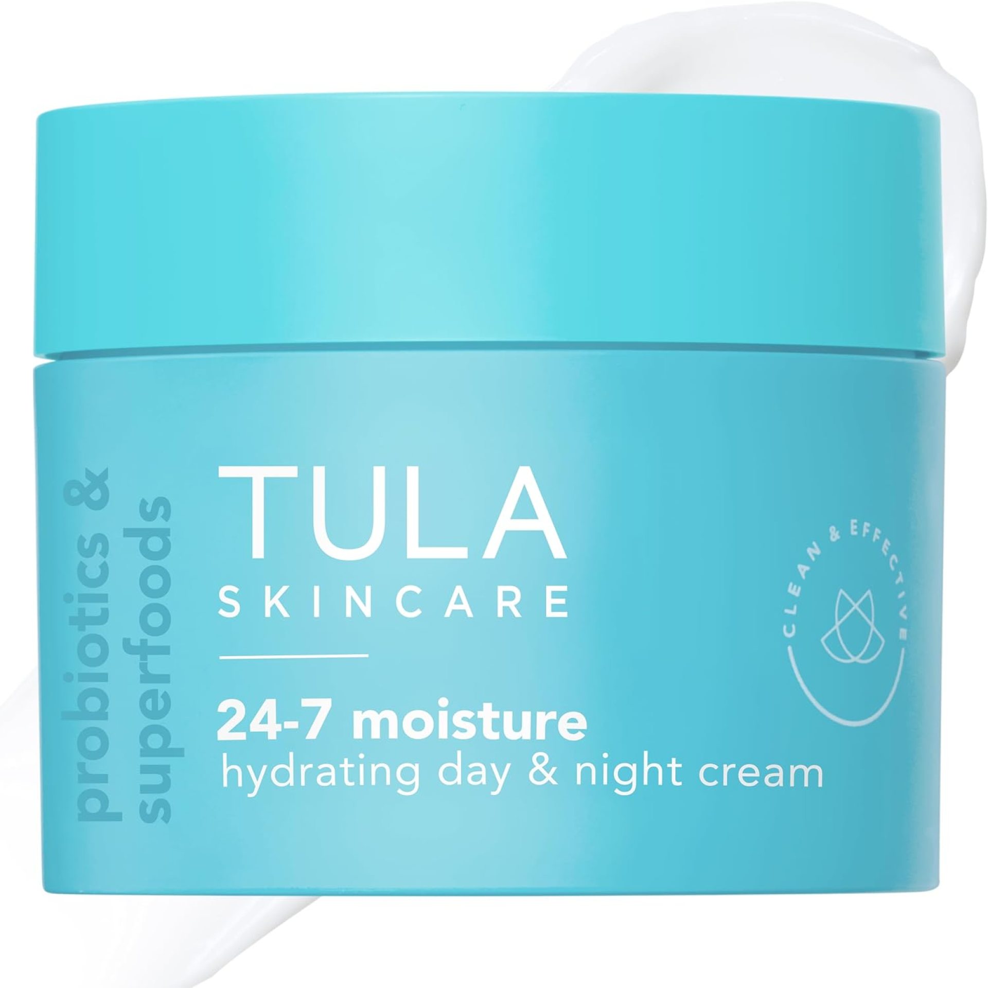 TULA Skin Care 24-7 Hydrating Day & Night Cream – Nourishing Moisturizer for Face, Maintain Skin Balance & Improve Skin Smoothness, Contains Watermelon & Apple Extract TULA Skin Care 24-7 Hydrating Day & Night Cream – Nourishing Moisturizer for Face, Maintain Skin Balance & Improve Skin Smoothness, Contains Watermelon & Apple Extract