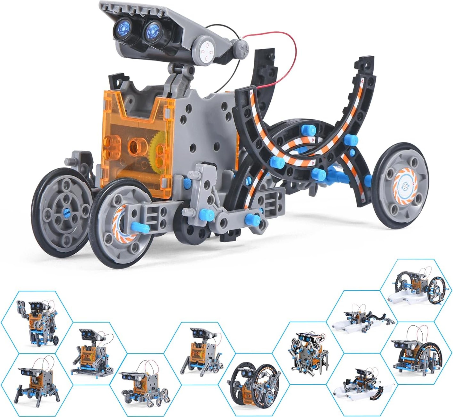 AESGOGO STEM Projects 12-in-1 Creation Solar Robot Kit,Science Experiments Toys Gifts for Kids Ages 8-12,Educational DIY Building Robotics Kit for 8 9 10 11 12 13 14 15 Year Old Boys Girls Teens AESGOGO STEM Projects 12-in-1 Creation Solar Robot Kit,Science Experiments Toys Gifts for Kids Ages 8-12,Educational DIY Building Robotics Kit for 8 9 10 11 12 13 14 15 Year Old Boys Girls Teens