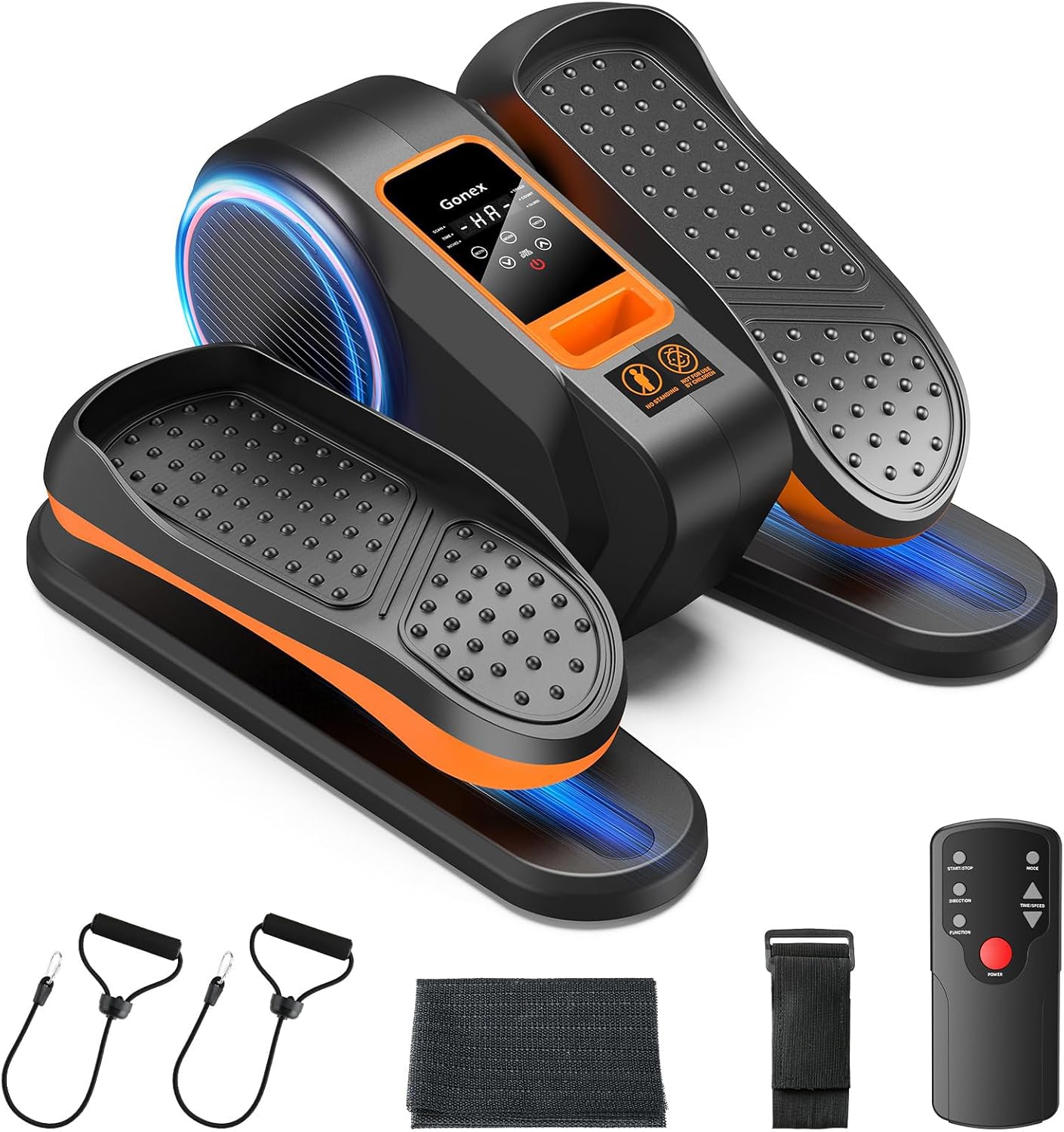 Gonex Under Desk Elliptical Exercise Machine for Seniors, Electric Ellipse Leg Exerciser with Remote, 16 Adjustable Speeds, Manual & 12 Auto Modes, Leg Exerciser While Sitting, Seated Pedal Exerciser Gonex Under Desk Elliptical Exercise Machine for Seniors, Electric Ellipse Leg Exerciser with Remote, 16 Adjustable Speeds, Manual & 12 Auto Modes, Leg Exerciser While Sitting, Seated Pedal Exerciser