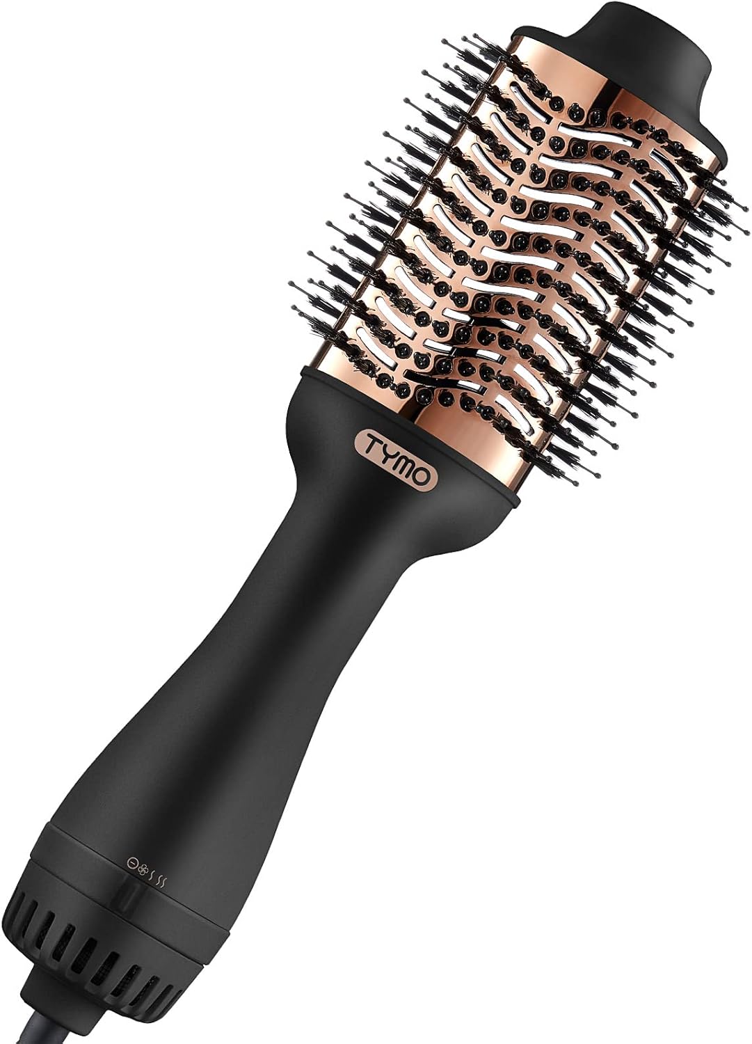 TYMO Hair Dryer Brush Blow Dryer Brush in One, 4 in 1 Ionic Hairdryer and Styler Volumizer with Oval Titanium Barrel, Hot Air Straightener for Smooth Frizz-Free Blowout, Gold TYMO Hair Dryer Brush Blow Dryer Brush in One, 4 in 1 Ionic Hairdryer and Styler Volumizer with Oval Titanium Barrel, Hot Air Straightener for Smooth Frizz-Free Blowout, Gold