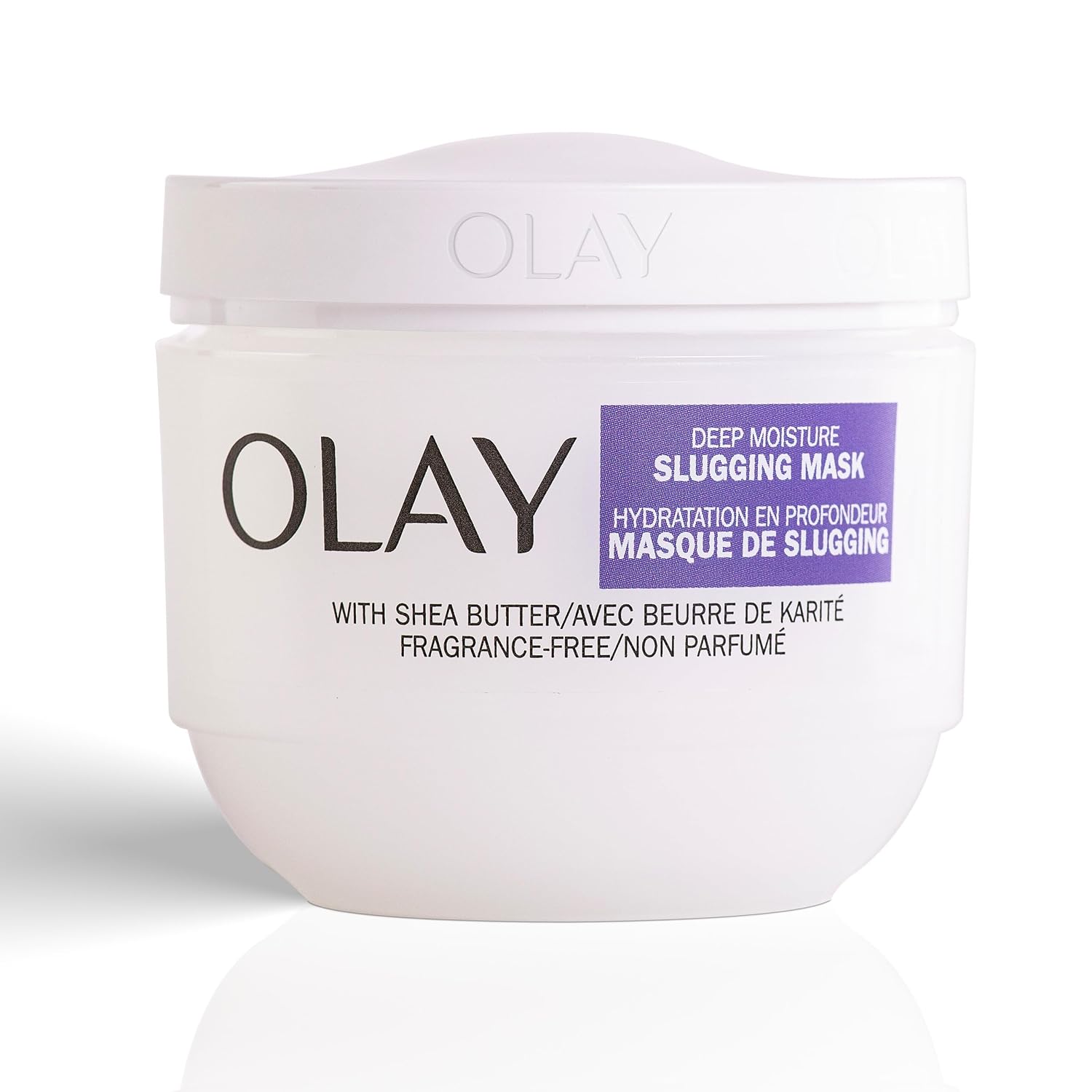 Olay Slugging Mask, Deep Moisture with Shea Butter & Niacinamide – Fragance-Free, Hydrating Night Cream, Skin Care for Hydrated and Refresh, 3.4 Oz Olay Slugging Mask, Deep Moisture with Shea Butter & Niacinamide – Fragance-Free, Hydrating Night Cream, Skin Care for Hydrated and Refresh, 3.4 Oz