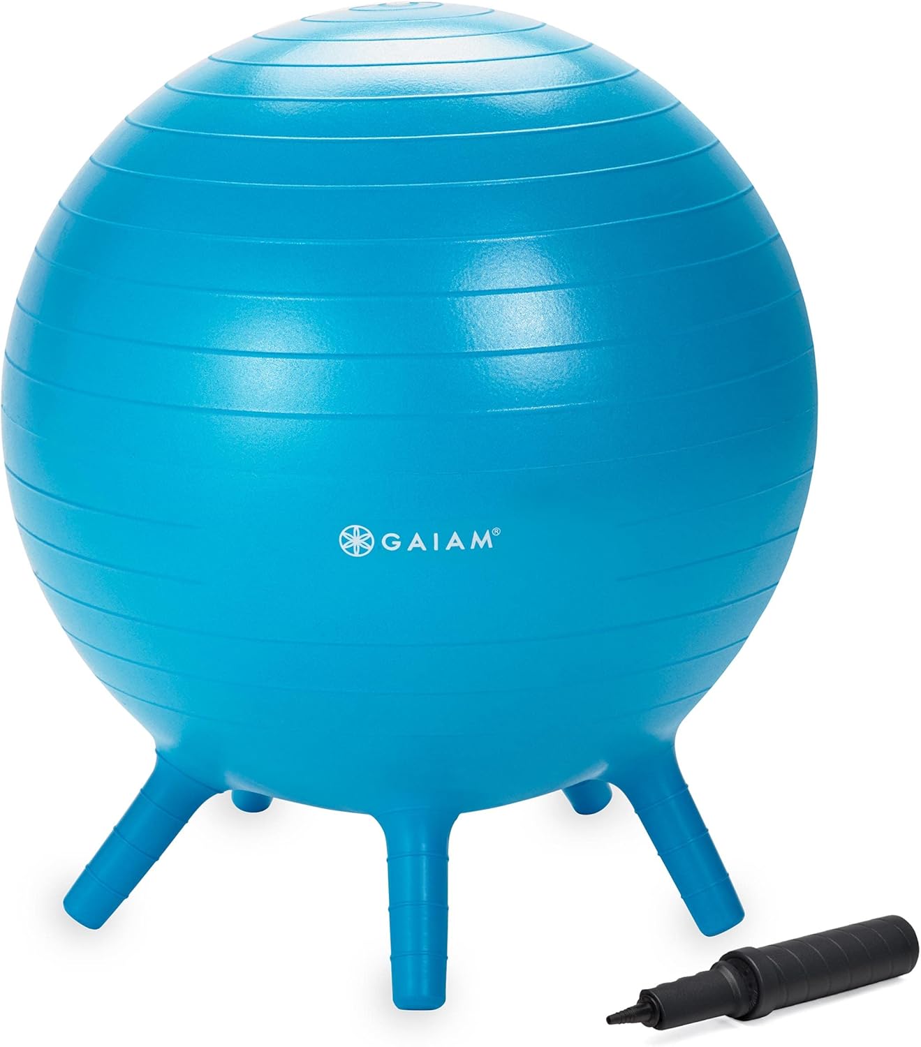 Kids Stay-N-Play Children’s Balance Ball – Flexible School Chair Active Classroom Desk Alternative Seating Built-In Stay-Put Soft Stability Legs, Includes Air Pump Kids Stay-N-Play Children’s Balance Ball – Flexible School Chair Active Classroom Desk Alternative Seating Built-In Stay-Put Soft Stability Legs, Includes Air Pump