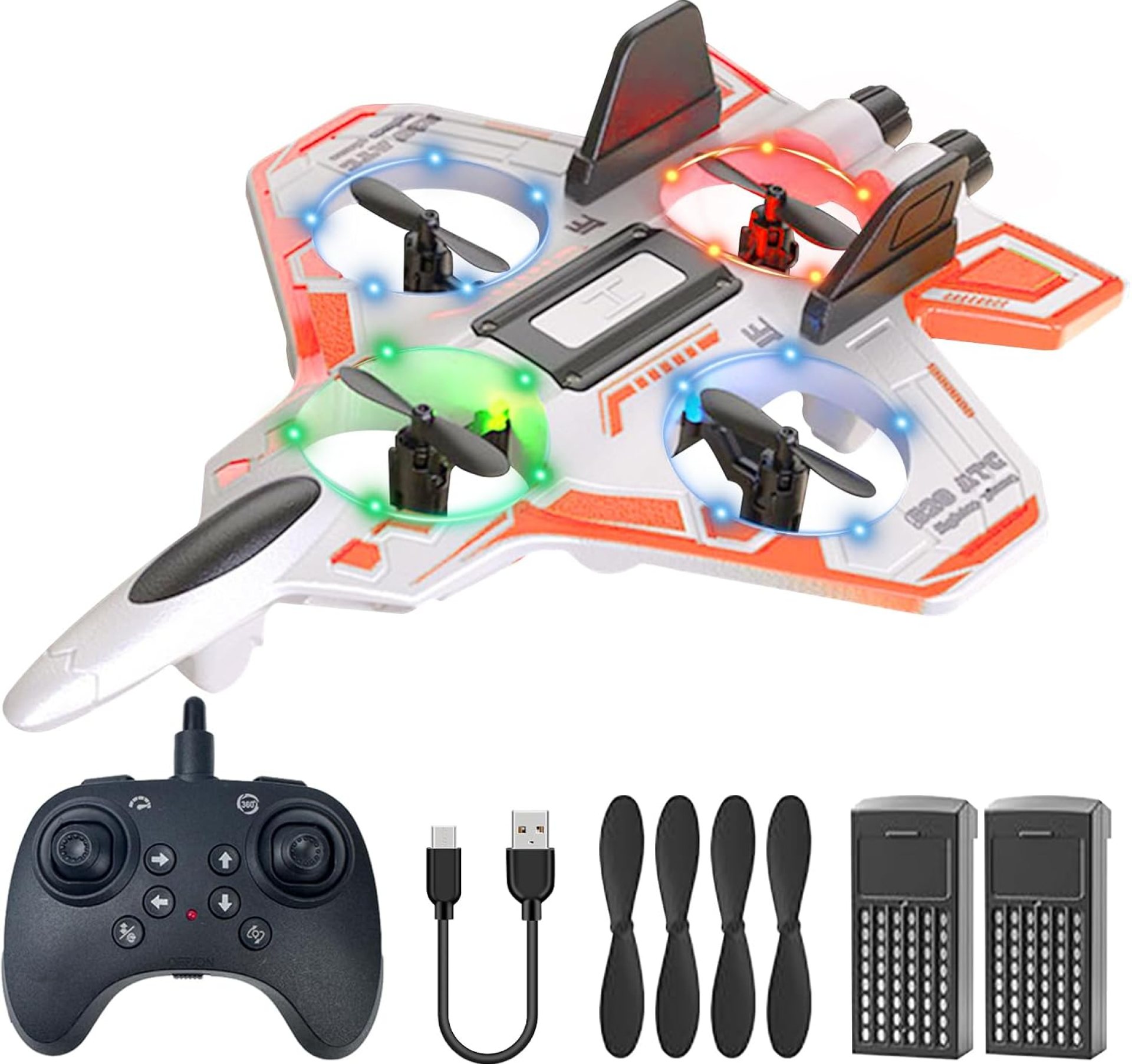 Remote Control Drone for Kids,2.4Ghz Foam RC Airplanes Helicopter Quadcopter with Auto Hovering,360° Flip,Gravity Sensing,Stunt Roll,Cool Light,2 Battery,Gifts for 8+ Kids Boys Remote Control Drone for Kids,2.4Ghz Foam RC Airplanes Helicopter Quadcopter with Auto Hovering,360° Flip,Gravity Sensing,Stunt Roll,Cool Light,2 Battery,Gifts for 8+ Kids Boys