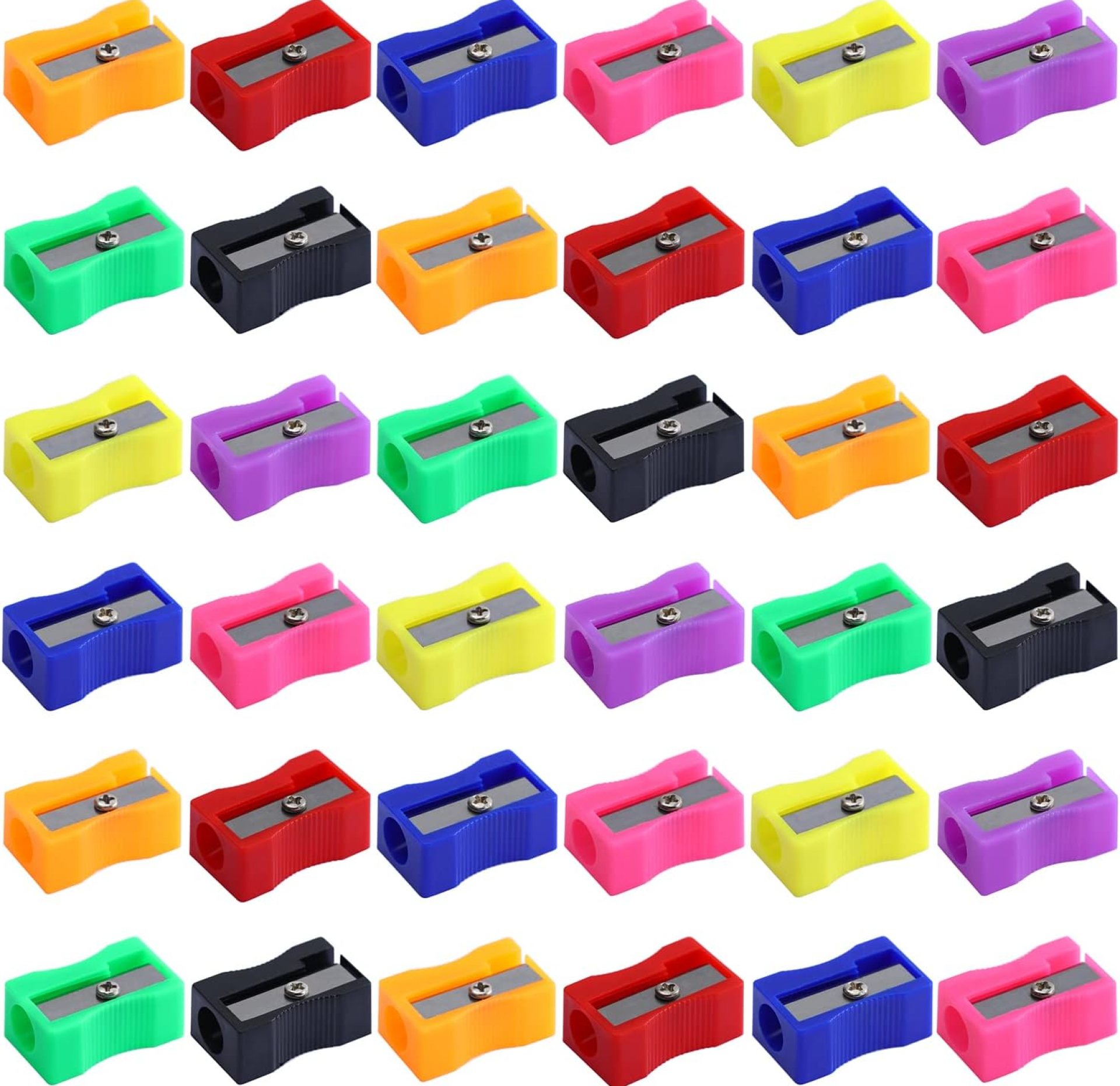 XYW 150 Pieces Pencil Sharpeners in Bulk – Colorful Mini Handheld Pencil Sharpener for Kids, Small Manual Pencil Sharpeners for School Classroom Home Office Supplies XYW 150 Pieces Pencil Sharpeners in Bulk – Colorful Mini Handheld Pencil Sharpener for Kids, Small Manual Pencil Sharpeners for School Classroom Home Office Supplies