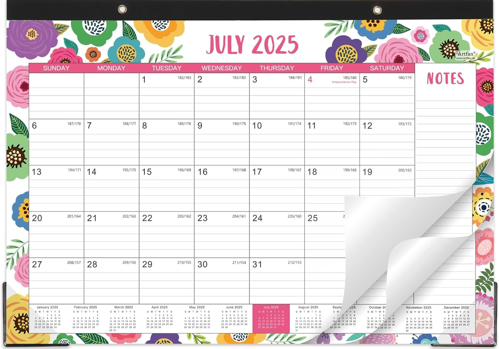 2025-2026 Desk Calendar – July 2025 to December 2026, Desk Calendar 2025-2026 Large 17″ x 12″, Large Ruled Blocks, to-do List & Notes, Corner Protectors, Office Supplies Calendar for Planning 2025-2026 Desk Calendar – July 2025 to December 2026, Desk Calendar 2025-2026 Large 17″ x 12″, Large Ruled Blocks, to-do List & Notes, Corner Protectors, Office Supplies Calendar for Planning