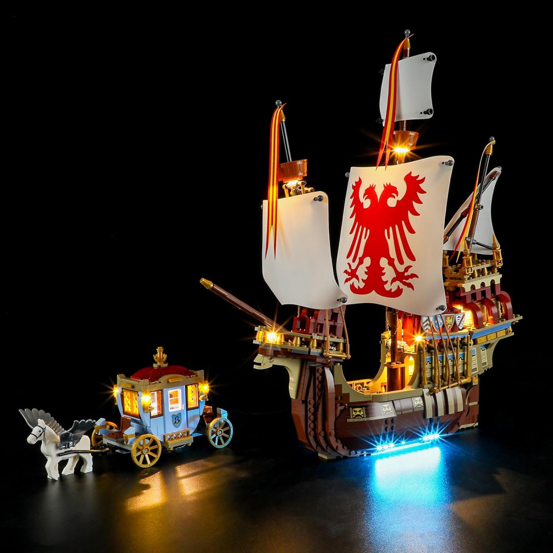 BRIKSMAX Light Kit for Lego-76440 Triwizard Tournament:The Arrival – Compatible with Lego Harry Potter Building Set- Not Include Lego Set BRIKSMAX Light Kit for Lego-76440 Triwizard Tournament:The Arrival – Compatible with Lego Harry Potter Building Set- Not Include Lego Set