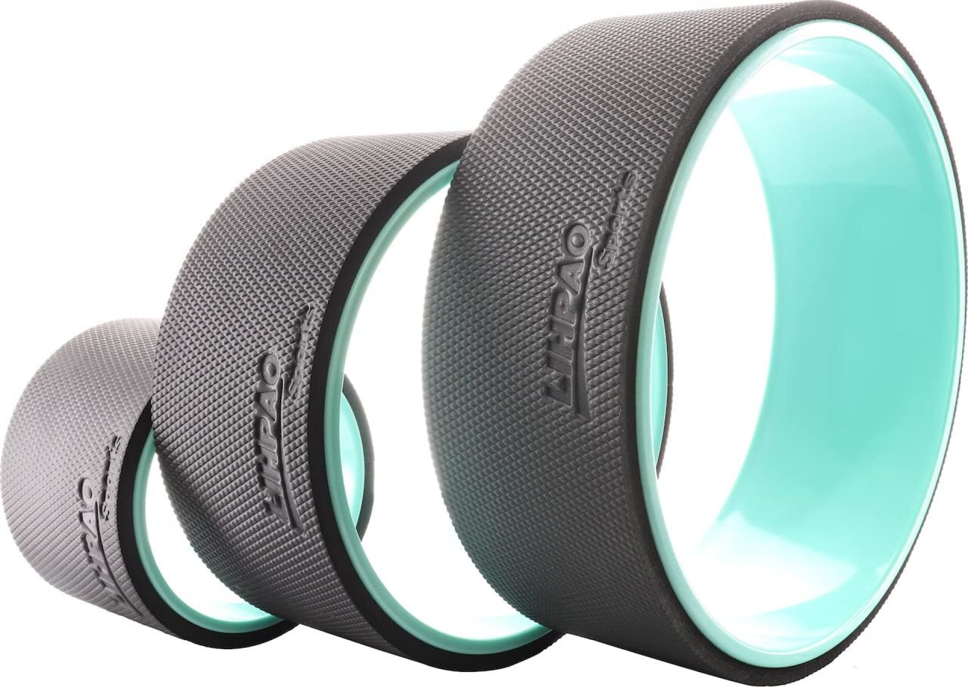 Yoga Wheel Roller for Deep Tissue Massage Pain Relief, Back Stretcher with Foam Padding Shoulder Relief Neck Relief, Back Alignment (Green, 3 Pack) 6″ 10″ 12″ (3 Pack) Yoga Wheel Roller for Deep Tissue Massage Pain Relief, Back Stretcher with Foam Padding Shoulder Relief Neck Relief, Back Alignment (Green, 3 Pack) 6″ 10″ 12″ (3 Pack)
