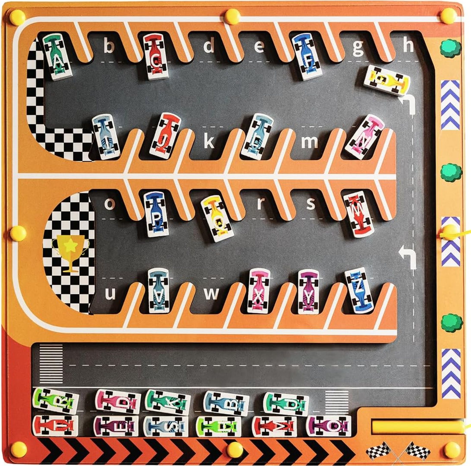 Montessori Magnetic Alphabet Maze for 3 4 5 6 Years – Ideal Toy for ABC Learning, Fine Motor Development, and Problem-Solving Skills Montessori Magnetic Alphabet Maze for 3 4 5 6 Years – Ideal Toy for ABC Learning, Fine Motor Development, and Problem-Solving Skills