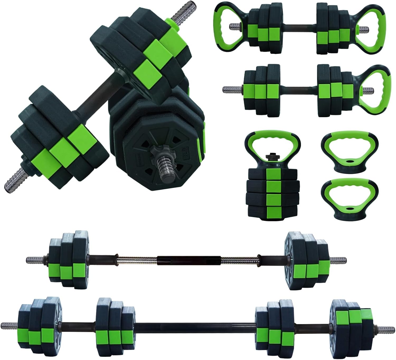Adjustable Dumbbell Set With Iron Grip, Adjustable Weights for Home Gym Adjustable Dumbbell Set With Iron Grip, Adjustable Weights for Home Gym