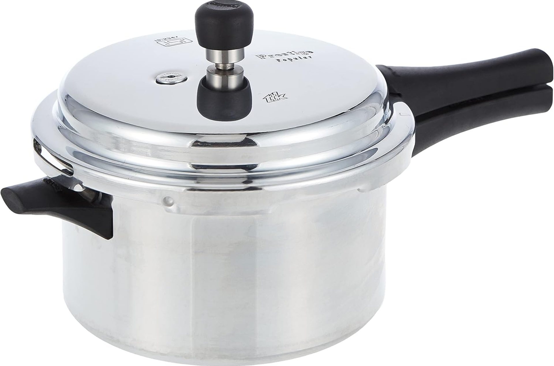 Prestige PRP4 Aluminum Pressure Cooker, 4 L, Silver Prestige PRP4 Aluminum Pressure Cooker, 4 L, Silver