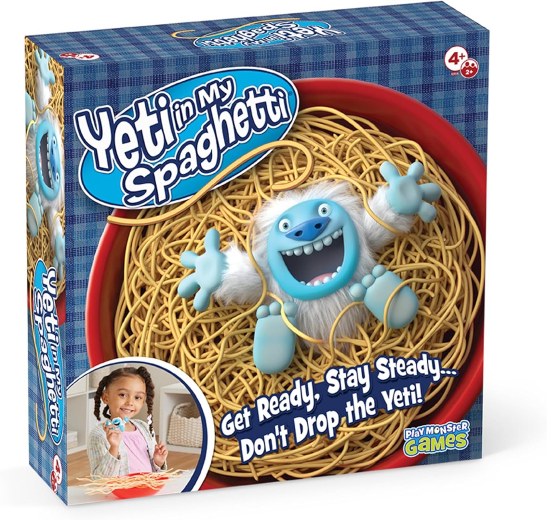 Yeti in My Spaghetti Board Game – Kids Games, Family Game, Multi-Player, Board Games for Family Night, Preschool Toys, Hand-Eye-Coordination Game, Don’t Drop Yeti, Ages 4+ Yeti in My Spaghetti Board Game – Kids Games, Family Game, Multi-Player, Board Games for Family Night, Preschool Toys, Hand-Eye-Coordination Game, Don’t Drop Yeti, Ages 4+