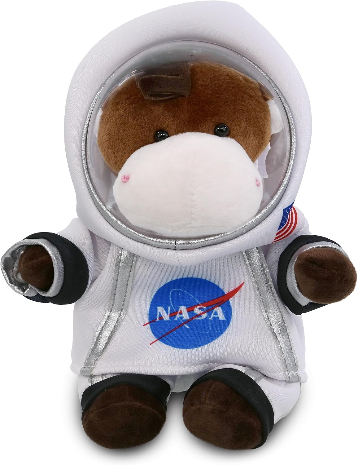 DolliBu Horse Astronaut Plush Toy – Farm Life Stuffed Animal with Space Helmet and NASA Astronaut Suit, Spaceman Doll Decor for Girls and Boys with Personalization – 6 Inches DolliBu Horse Astronaut Plush Toy – Farm Life Stuffed Animal with Space Helmet and NASA Astronaut Suit, Spaceman Doll Decor for Girls and Boys with Personalization – 6 Inches