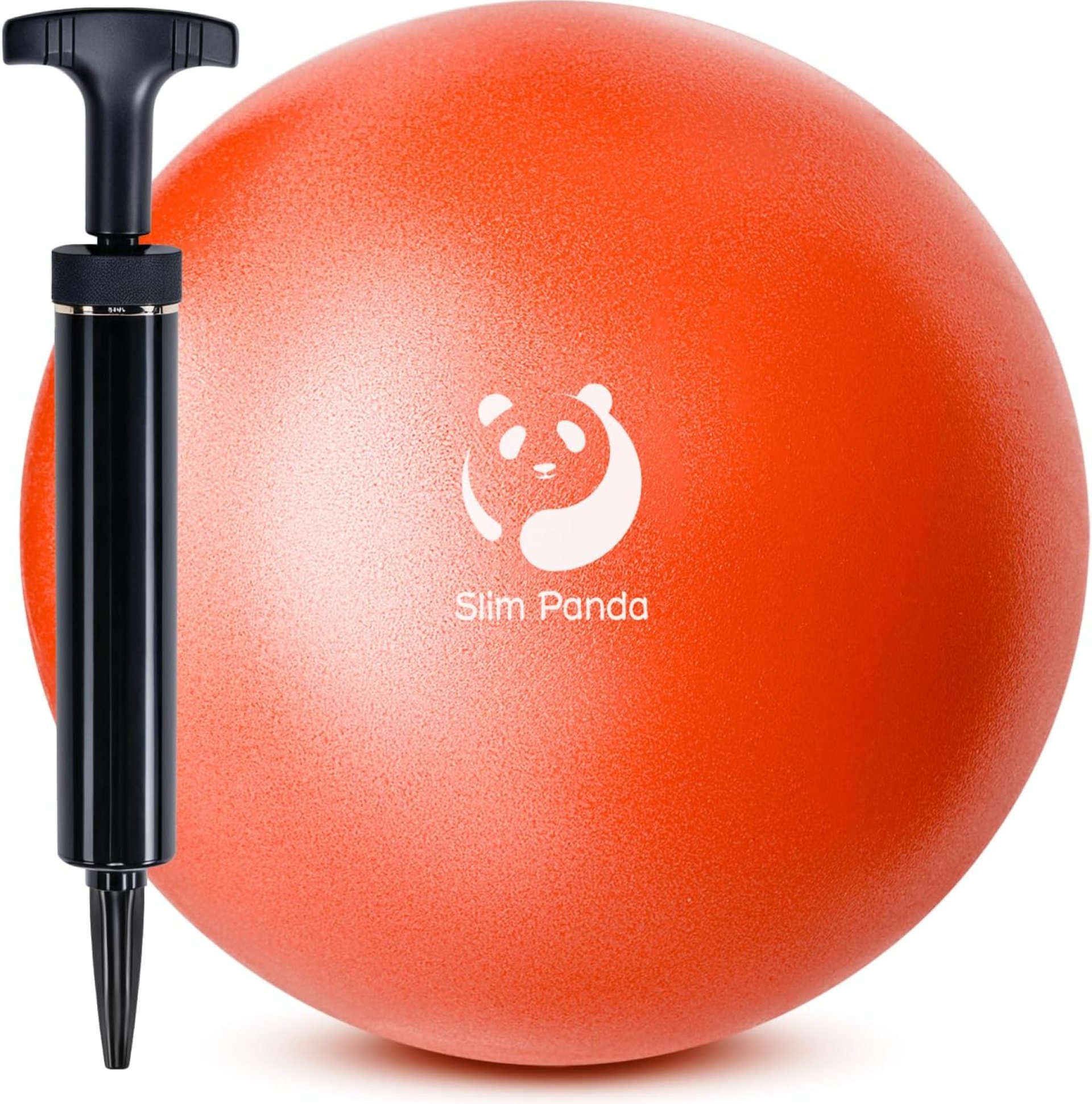 Slim Panda Pilates Ball with Pump, 9 Inch Small Exercise Ball, Anti Burst Mini Yoga Ball for Stability, Workout, Barre, Core Strength, Physical Therapy, Balance, Stretching Slim Panda Pilates Ball with Pump, 9 Inch Small Exercise Ball, Anti Burst Mini Yoga Ball for Stability, Workout, Barre, Core Strength, Physical Therapy, Balance, Stretching
