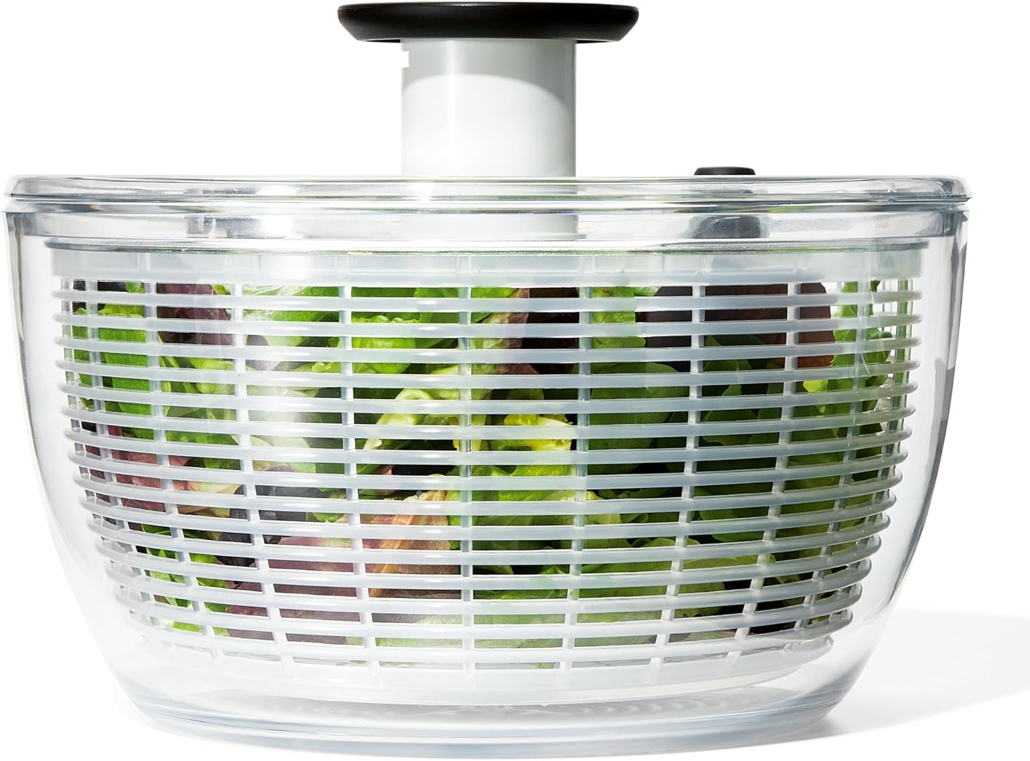 OXO Good Grips Salad Spinner | Lettuce Spinner | Fruit Washer | Fruit Washing Bowl with Strainer | Vegetable Cleaner | Salad Cleaner | Lettuce Washer | 6.22 Quart Capacity OXO Good Grips Salad Spinner | Lettuce Spinner | Fruit Washer | Fruit Washing Bowl with Strainer | Vegetable Cleaner | Salad Cleaner | Lettuce Washer | 6.22 Quart Capacity