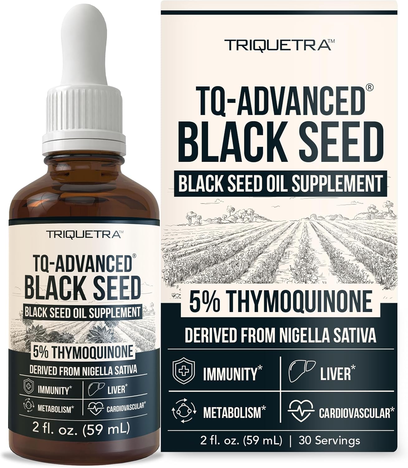 Black Seed Oil with 5% Thymoquinone – 100mg per Serving, 15:1 Concentrate from Nigella Sativa, Vegan, 30 Servings Black Seed Oil with 5% Thymoquinone – 100mg per Serving, 15:1 Concentrate from Nigella Sativa, Vegan, 30 Servings