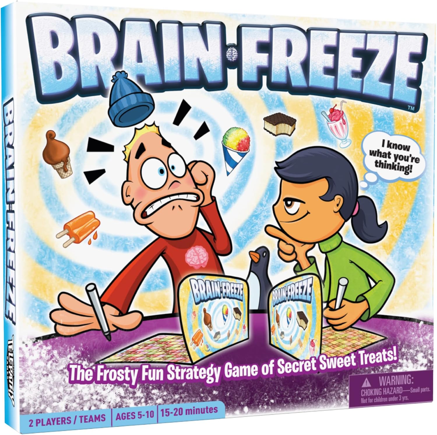 Brain Freeze™ Board Game – Fun Memory Game for Kids & Families, Educational Toys & Learning Game, Logic & Deduction Challenge, Ages 5+ Brain Freeze™ Board Game – Fun Memory Game for Kids & Families, Educational Toys & Learning Game, Logic & Deduction Challenge, Ages 5+