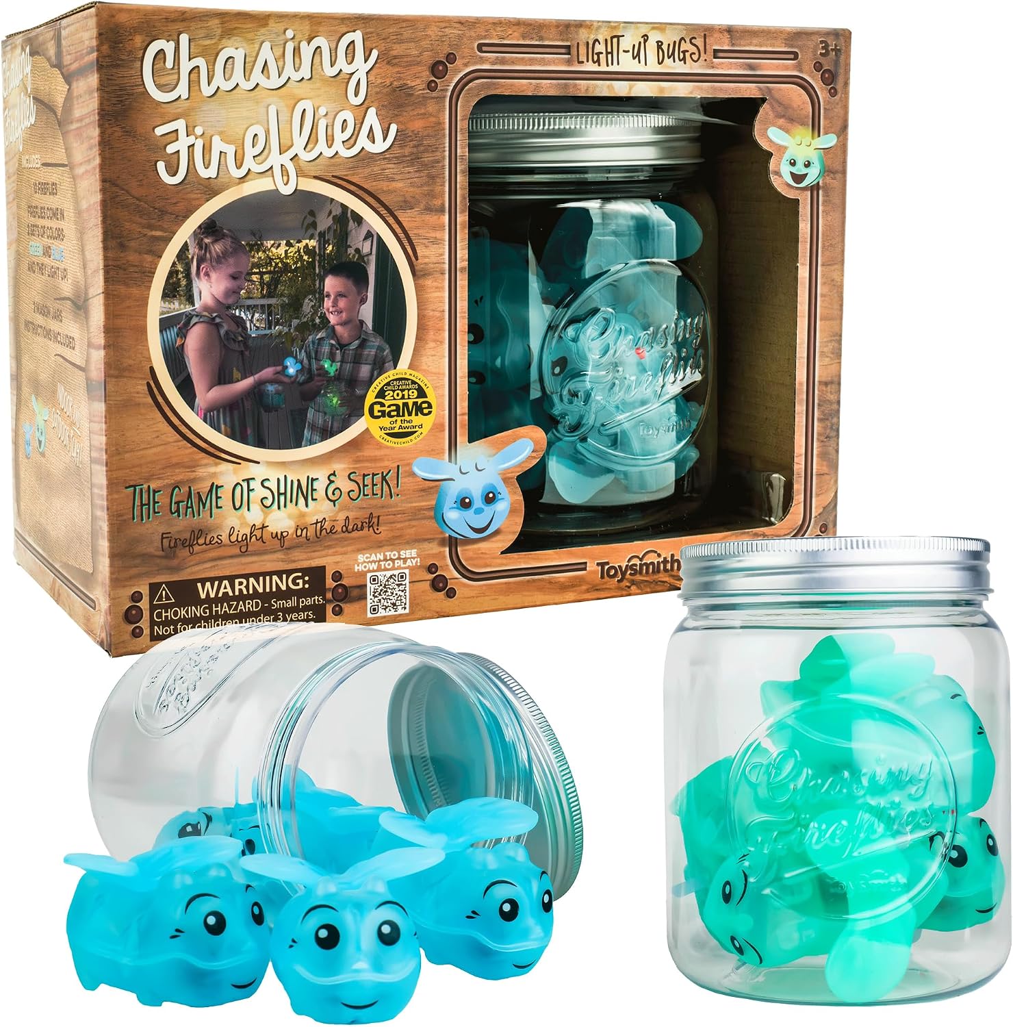 Toysmith Chasing Fireflies Kids Game – The Game of Shine & Seek – Interactive Games for Kids – Indoor & Outdoor Game – for Ages 3+, Blue,Green Toysmith Chasing Fireflies Kids Game – The Game of Shine & Seek – Interactive Games for Kids – Indoor & Outdoor Game – for Ages 3+, Blue,Green