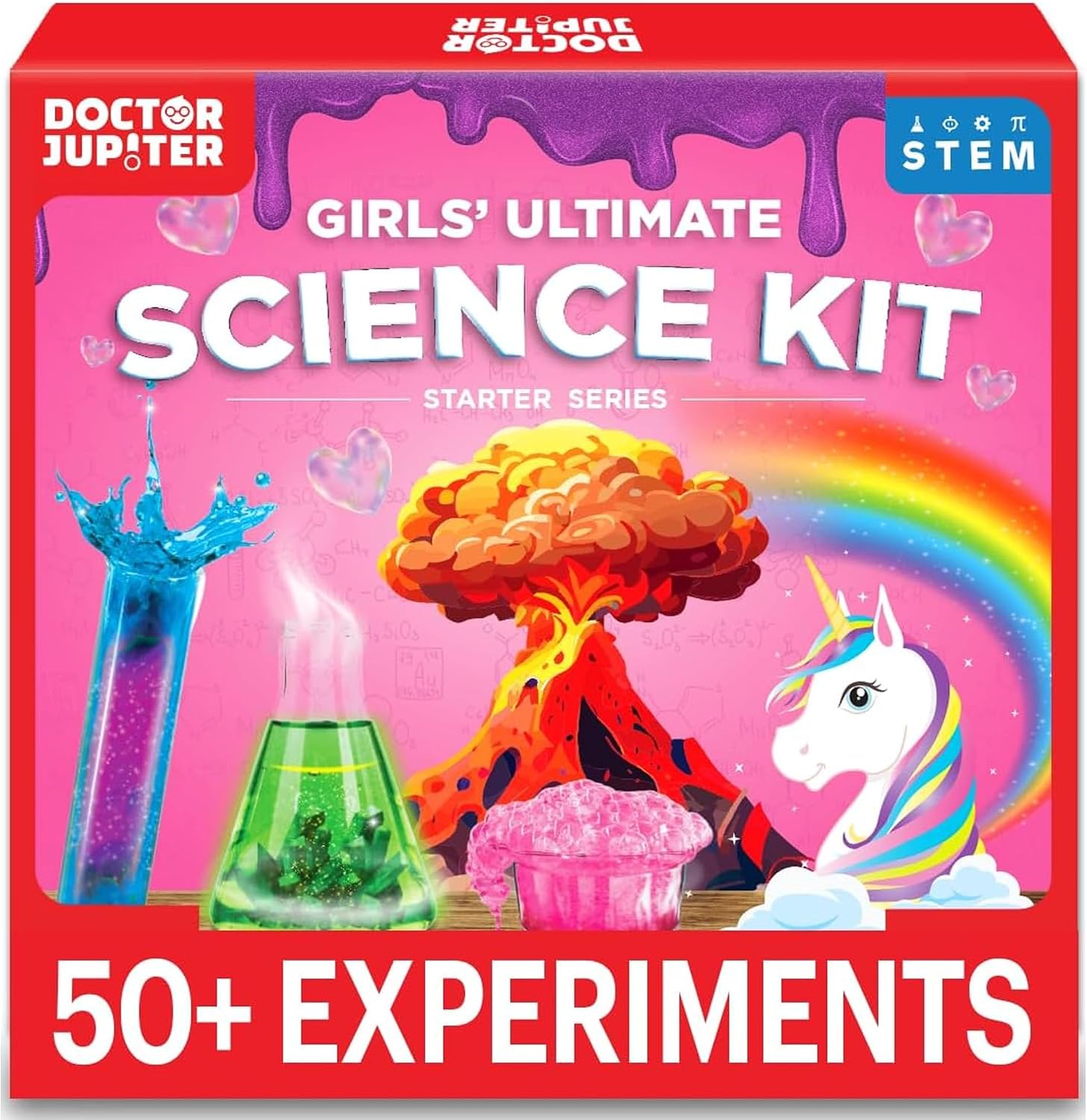 Doctor Jupiter Girls’ Ultimate Science Kit for Girls Ages 8-12| Birthday Gift Ideas for 8-9-10-11-12 Year Old Girl| STEM Learning & Educational Toys| 50+ Experiments, Summer Activities Doctor Jupiter Girls’ Ultimate Science Kit for Girls Ages 8-12| Birthday Gift Ideas for 8-9-10-11-12 Year Old Girl| STEM Learning & Educational Toys| 50+ Experiments, Summer Activities