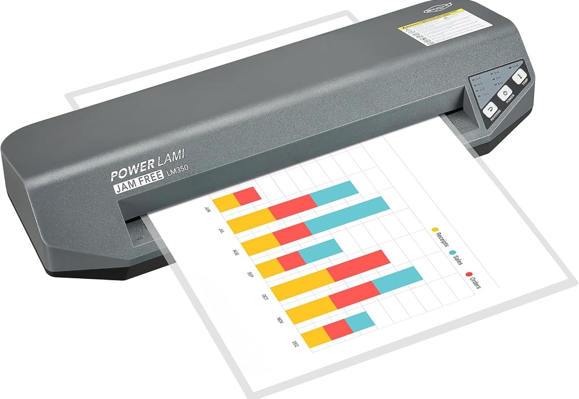 SINCHI 3-10 mil Commercial Laminating Machine, Heavy Duty, Never Jam, 48-Second Warm-up, 40 Inches/Minute, 13-Inch Thermal Laminator Machine with Laminating Sheets for Office and School SINCHI 3-10 mil Commercial Laminating Machine, Heavy Duty, Never Jam, 48-Second Warm-up, 40 Inches/Minute, 13-Inch Thermal Laminator Machine with Laminating Sheets for Office and School