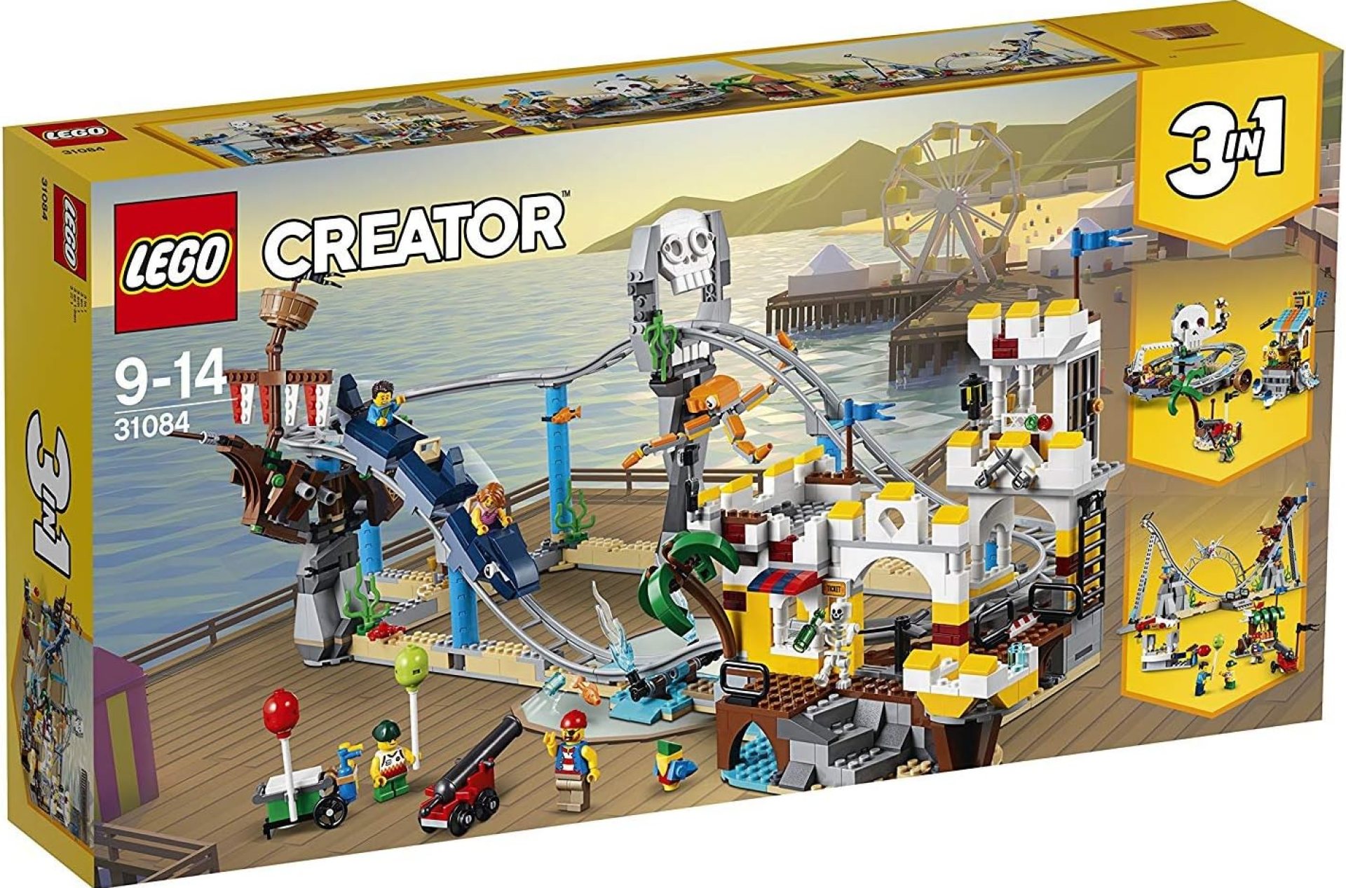 LEGO Creator 31084 Pirate Roller Coaster Set LEGO Creator 31084 Pirate Roller Coaster Set