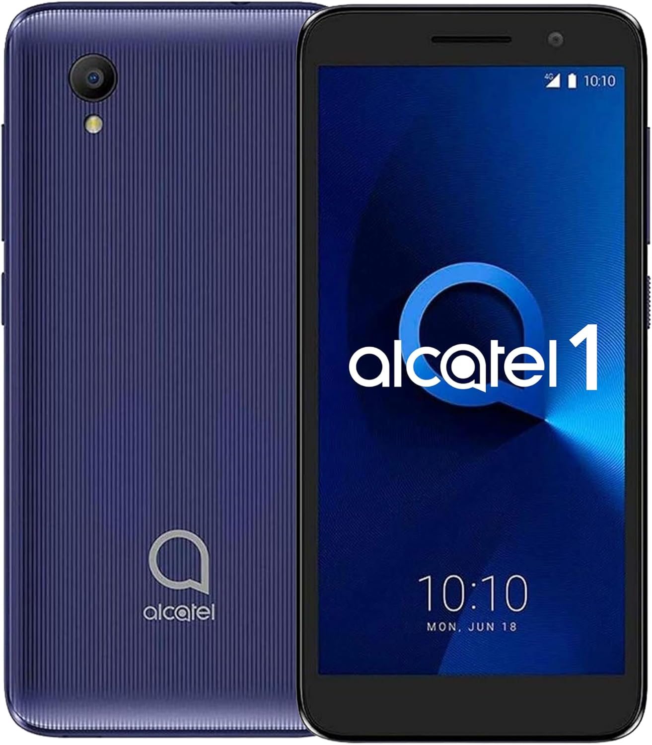 Alcatel 1 (16GB) 5.0″ Full View Display, Removable Battery, FM Radio, Dual SIM GSM Unlocked US & Global 4G LTE International Version 5033E (Bluish Black) Alcatel 1 (16GB) 5.0″ Full View Display, Removable Battery, FM Radio, Dual SIM GSM Unlocked US & Global 4G LTE International Version 5033E (Bluish Black)