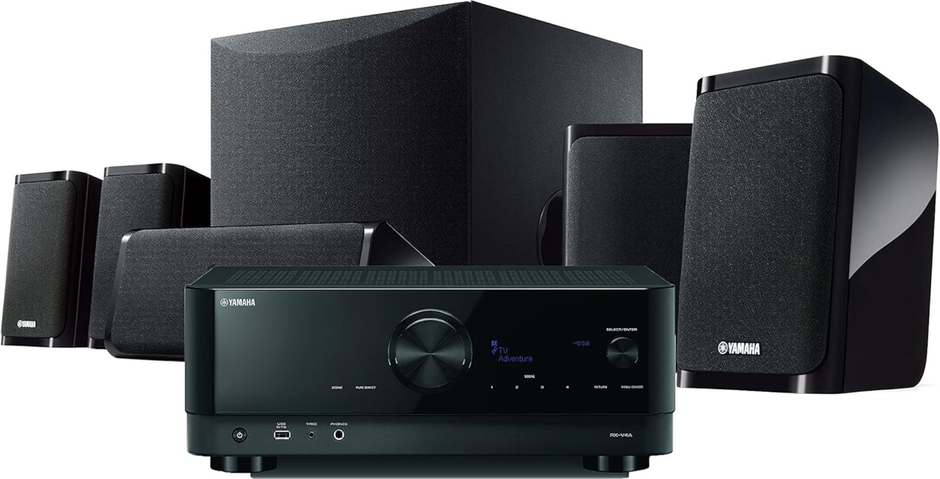 Yamaha YHT-5960U Home Theater System with 8K HDMI and MusicCast Yamaha YHT-5960U Home Theater System with 8K HDMI and MusicCast