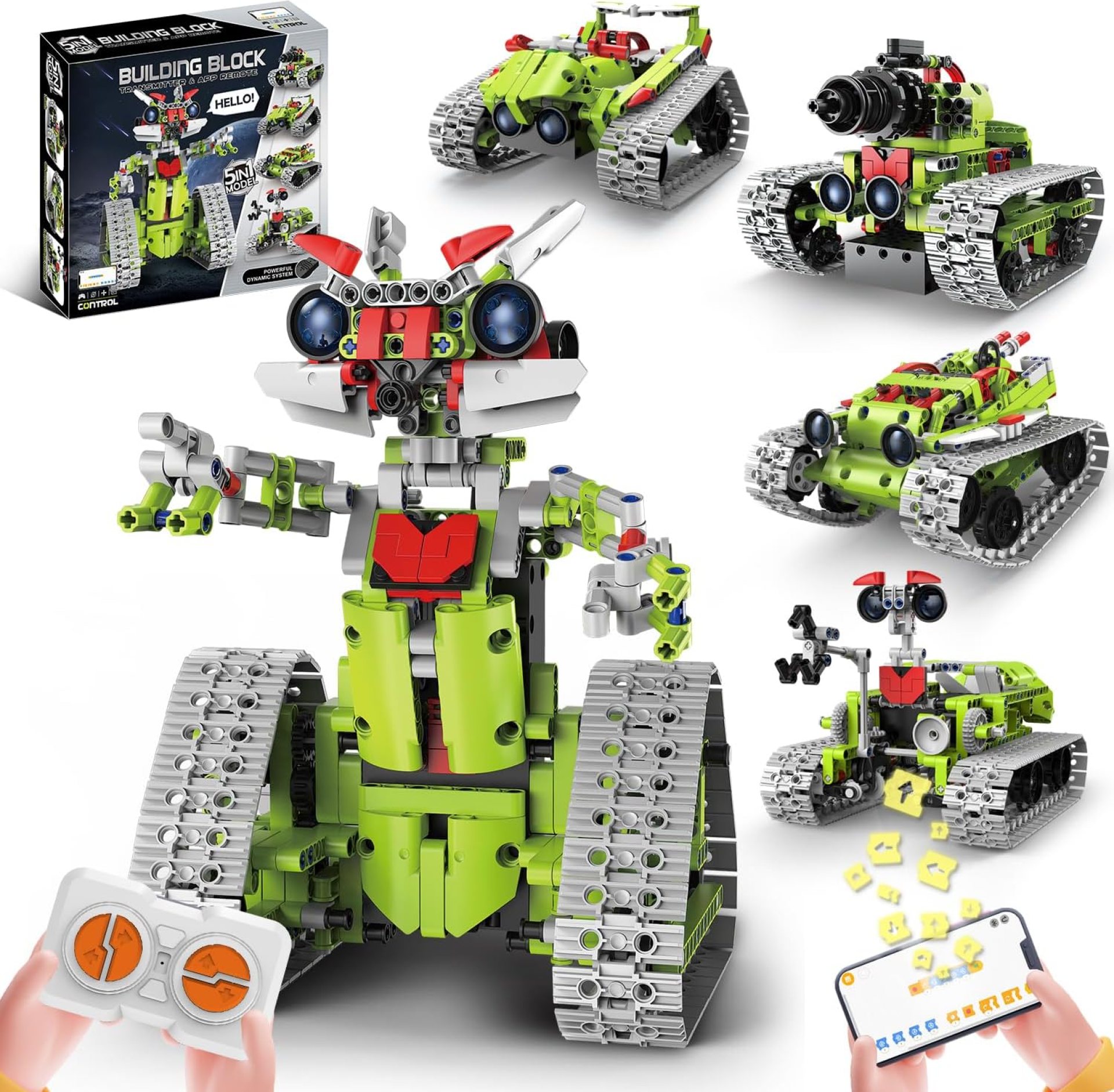 STEM Robot Toy Model Car Kits – Blocks Erector Set for 8-13 Years Old, App & Remote Control DIY Shadow Warrior/Spearhead/Vehicle/Tank for Kids 6 7 9 10 11 13 Boys & Girls Birthday Gifts STEM Robot Toy Model Car Kits – Blocks Erector Set for 8-13 Years Old, App & Remote Control DIY Shadow Warrior/Spearhead/Vehicle/Tank for Kids 6 7 9 10 11 13 Boys & Girls Birthday Gifts