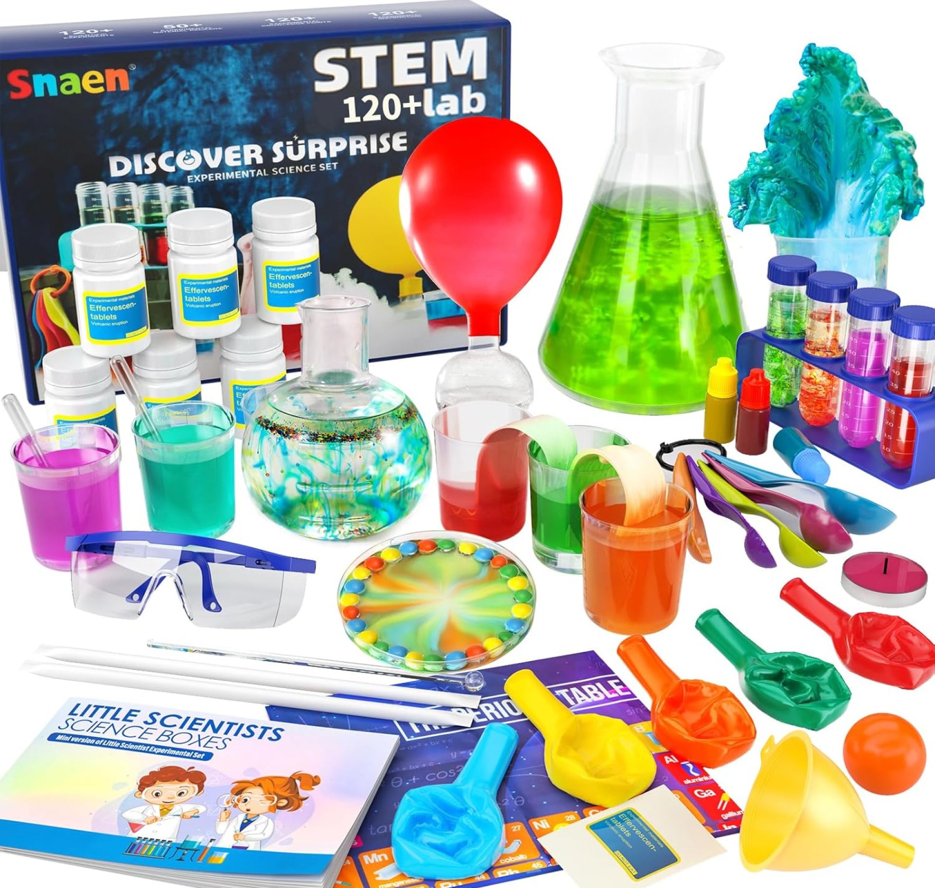 SNAEN 220+ Lab Experiments Science Kits for Kids, STEM Educational Learning Scientific Tools,Birthday Gifts and Toys for 3 4 5 6 7 8 9 10 11 12 Years Old Boys Girls Kids SNAEN 220+ Lab Experiments Science Kits for Kids, STEM Educational Learning Scientific Tools,Birthday Gifts and Toys for 3 4 5 6 7 8 9 10 11 12 Years Old Boys Girls Kids