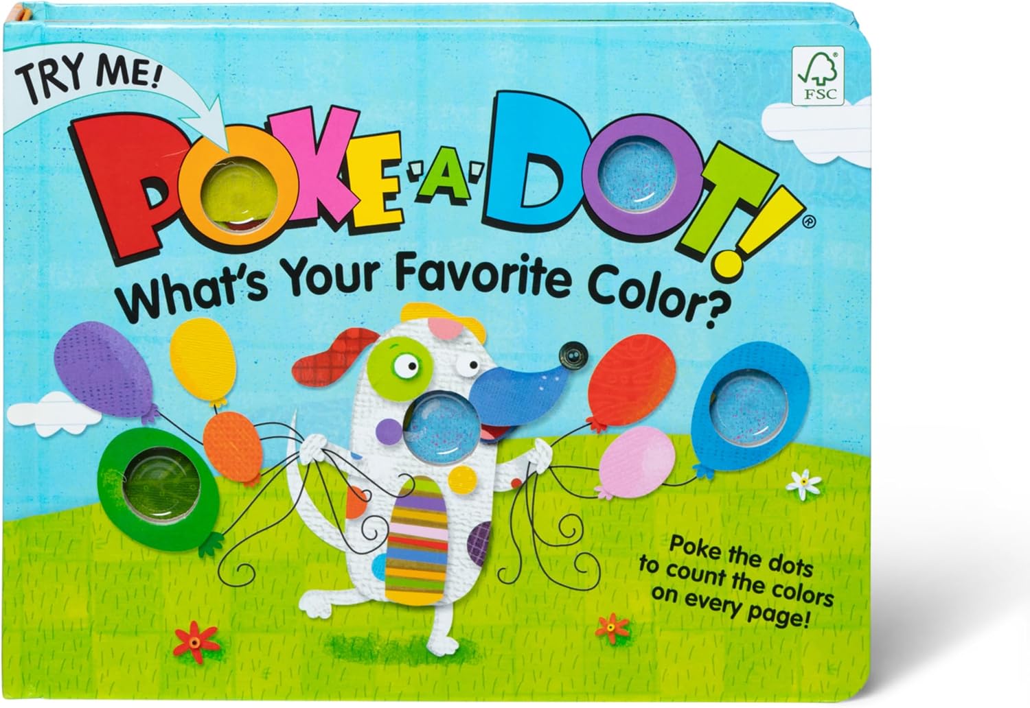 Melissa & Doug Children’s Book – Poke-a-Dot: What’s Your Favorite Color (Board Book with Buttons to Pop) – FSC Certified Melissa & Doug Children’s Book – Poke-a-Dot: What’s Your Favorite Color (Board Book with Buttons to Pop) – FSC Certified