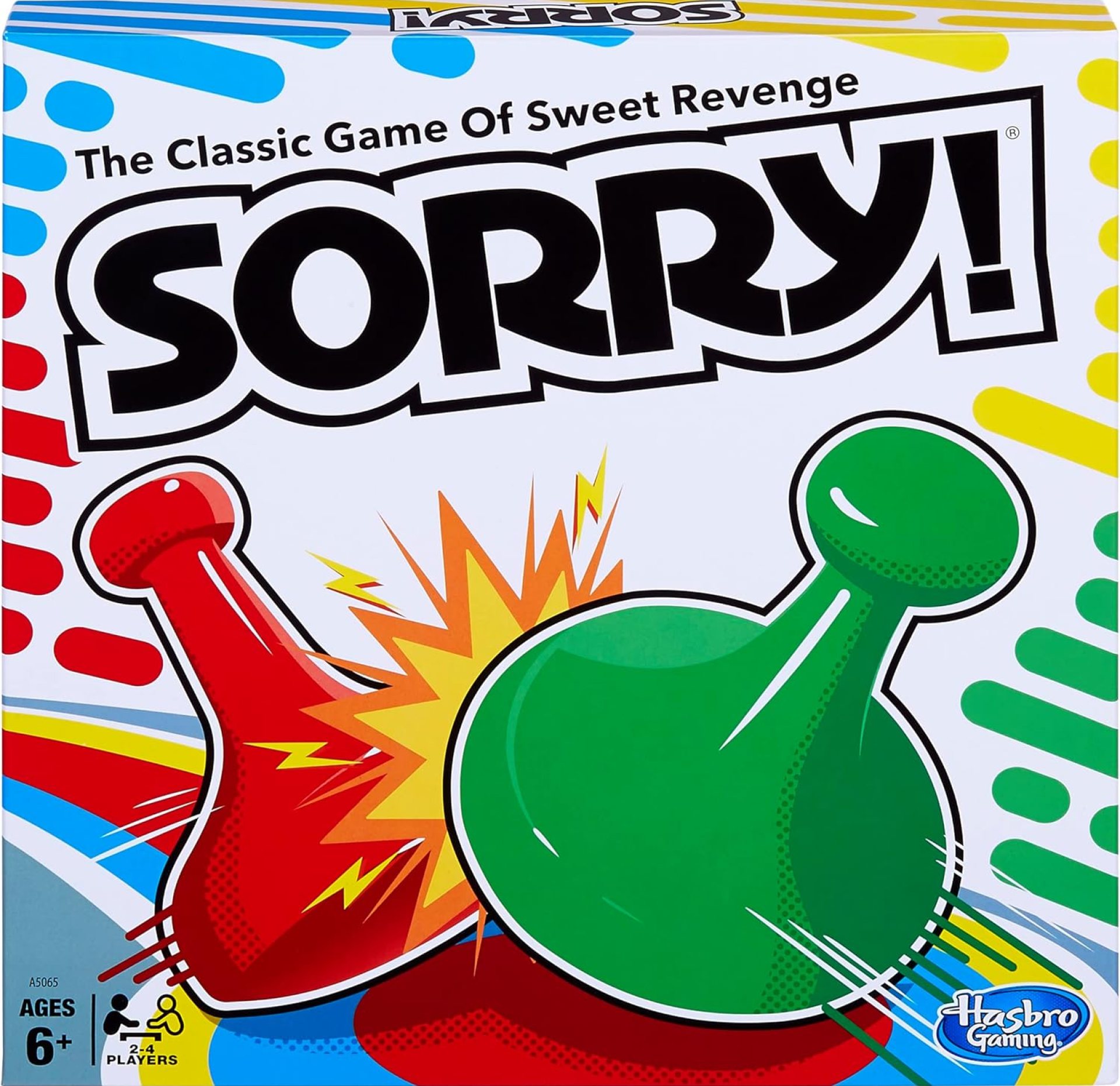 Sorry! Kids Board Game, Family Board Games for Kids and Adults, 2 to 4 Players, Family Games, Kids Games, Ages 6 and Up Sorry! Kids Board Game, Family Board Games for Kids and Adults, 2 to 4 Players, Family Games, Kids Games, Ages 6 and Up