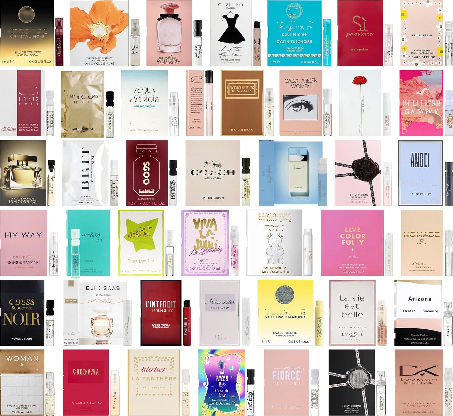 Perfume High End Designer Fragrance Sampler Set for Women – (Pack of 12 Sample Vials) Perfume High End Designer Fragrance Sampler Set for Women – (Pack of 12 Sample Vials)