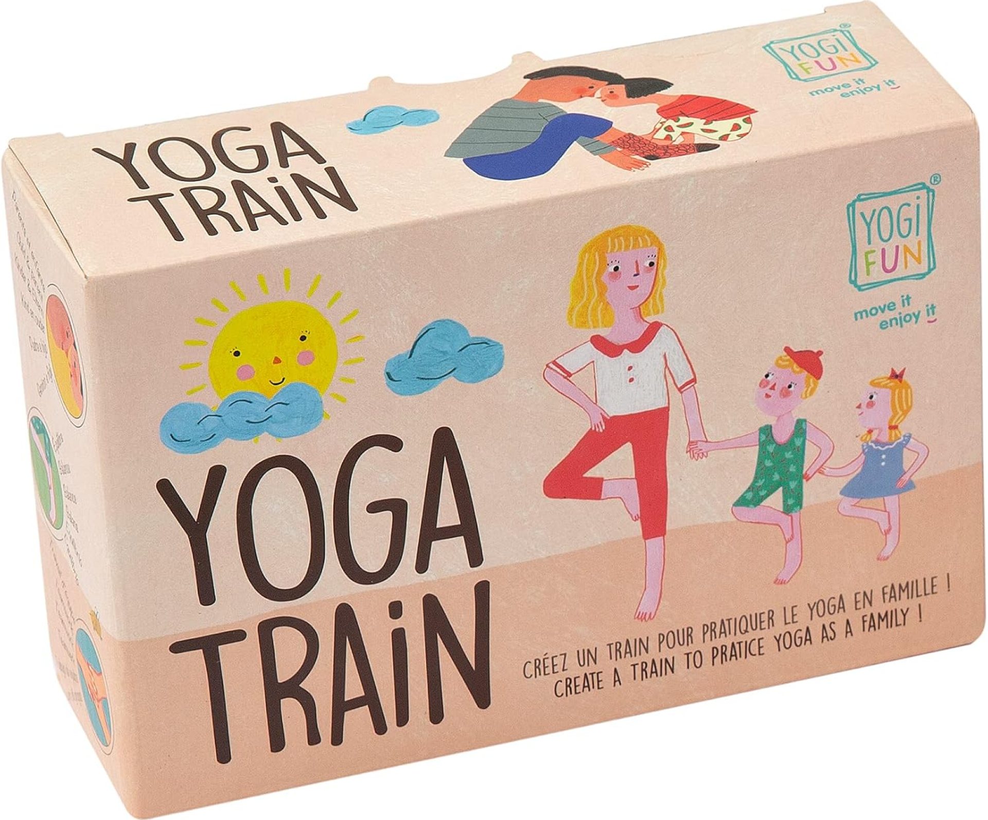 Yoga Train Game, Mindfulness Cards for Kids and Adults, Fun Game, Family Yoga Game Yoga Train Game, Mindfulness Cards for Kids and Adults, Fun Game, Family Yoga Game