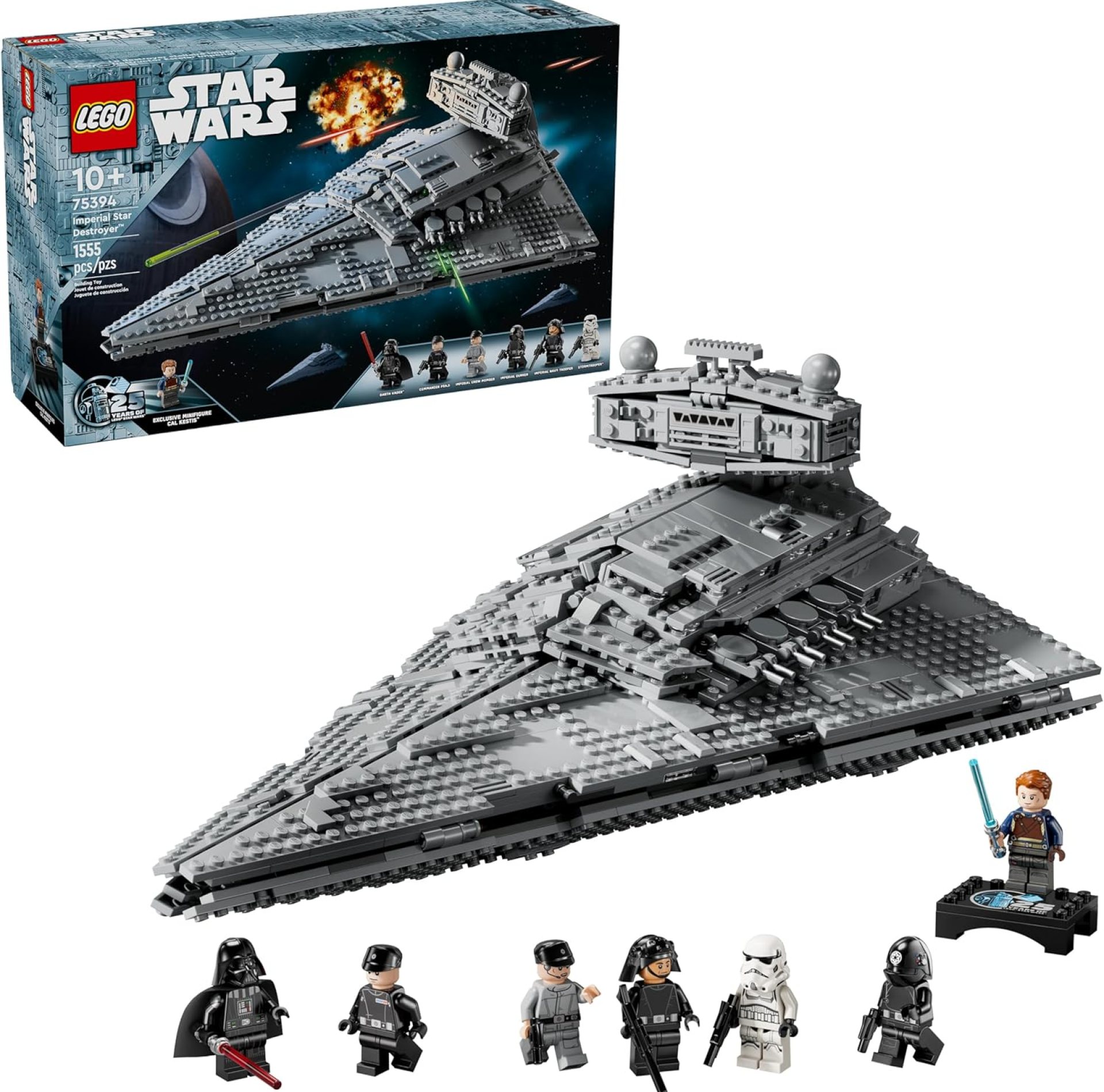 LEGO Star Wars Imperial Star Destroyer Building Toys Set – Gift for Groom or Groomsmen – Star Wars Darth Vader & 6 Minifigure Toys – Play or Display for Kids, Boys & Girls, Ages 10+ – 75394 LEGO Star Wars Imperial Star Destroyer Building Toys Set – Gift for Groom or Groomsmen – Star Wars Darth Vader & 6 Minifigure Toys – Play or Display for Kids, Boys & Girls, Ages 10+ – 75394