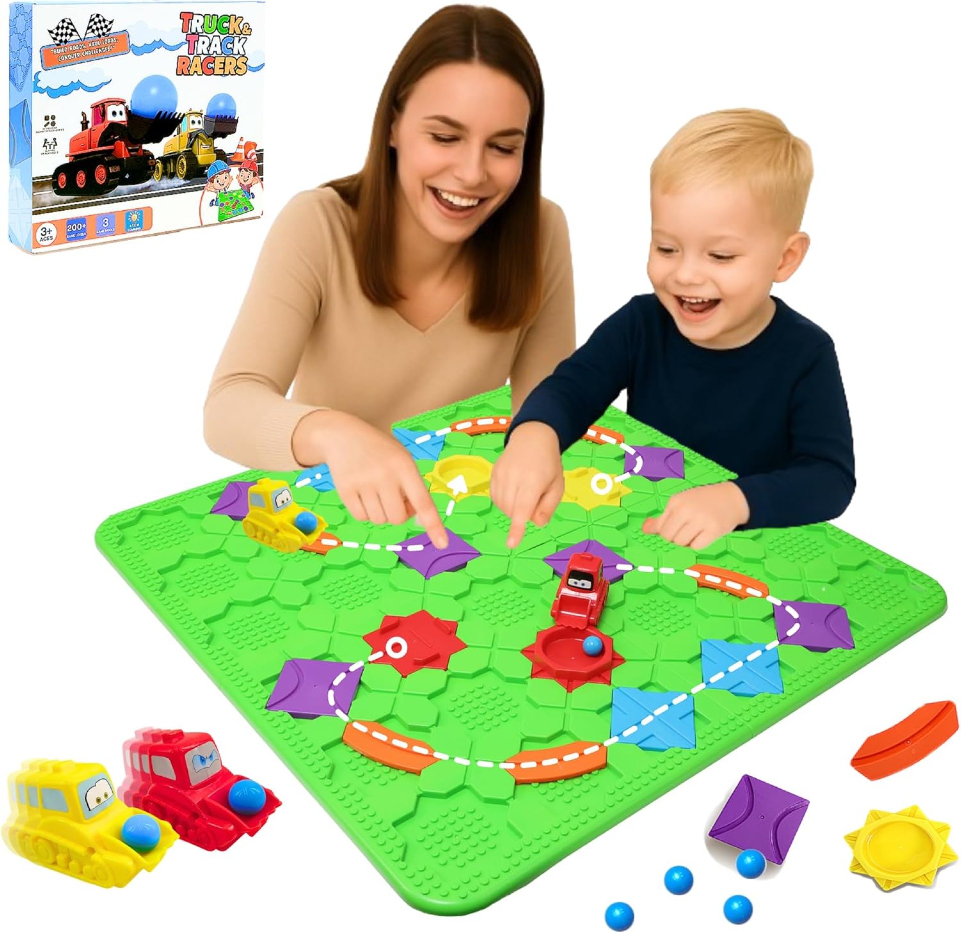 Logic Road Builder Game – STEM Board Games for Kids 4-8 Year Old with 200+ Challenges – Montessori Toys for Kids | Educational Birthday Gifts for Boys & Girls Logic Road Builder Game – STEM Board Games for Kids 4-8 Year Old with 200+ Challenges – Montessori Toys for Kids | Educational Birthday Gifts for Boys & Girls