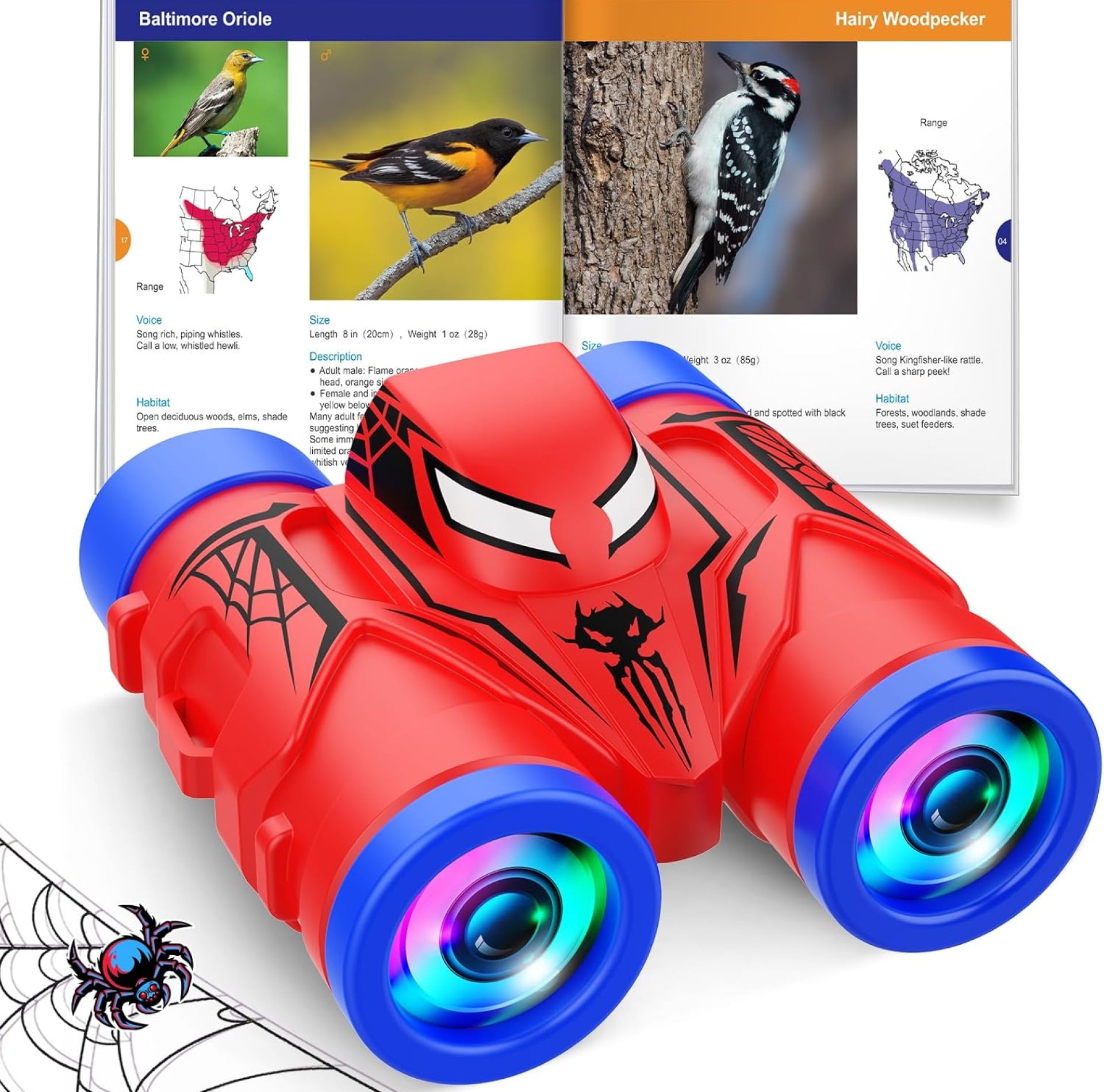 Binoculars for Kids Ages 3-8: JovialToyz Boy Binoculars Toys with Compass & Bird Watching Manual, Birthday Gifts for 3 4 5 6 7 8 Year Old Boys Girls Toy Age 4-6 6-8 Toddler Outdoor Toys for Camping Binoculars for Kids Ages 3-8: JovialToyz Boy Binoculars Toys with Compass & Bird Watching Manual, Birthday Gifts for 3 4 5 6 7 8 Year Old Boys Girls Toy Age 4-6 6-8 Toddler Outdoor Toys for Camping