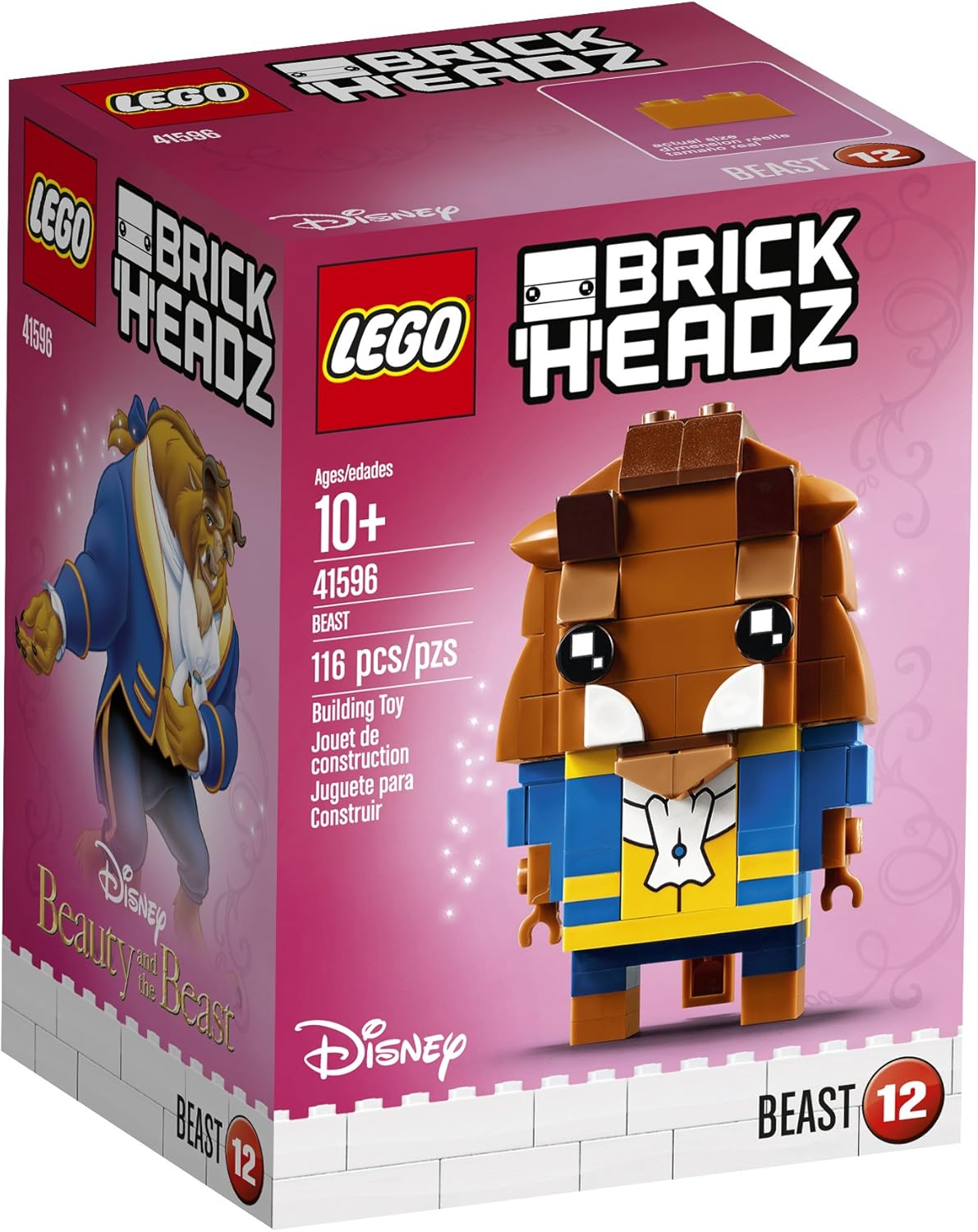 LEGO BrickHeadz Beast 41596 Building Kit LEGO BrickHeadz Beast 41596 Building Kit