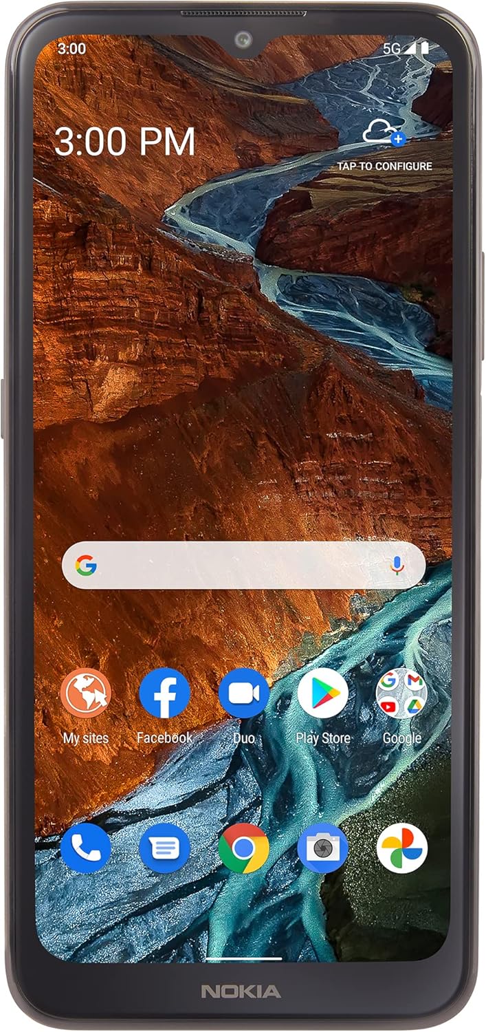 TracFone Nokia G300 5G, 64GB,Black – Prepaid Smartphone (Locked) TracFone Nokia G300 5G, 64GB,Black – Prepaid Smartphone (Locked)