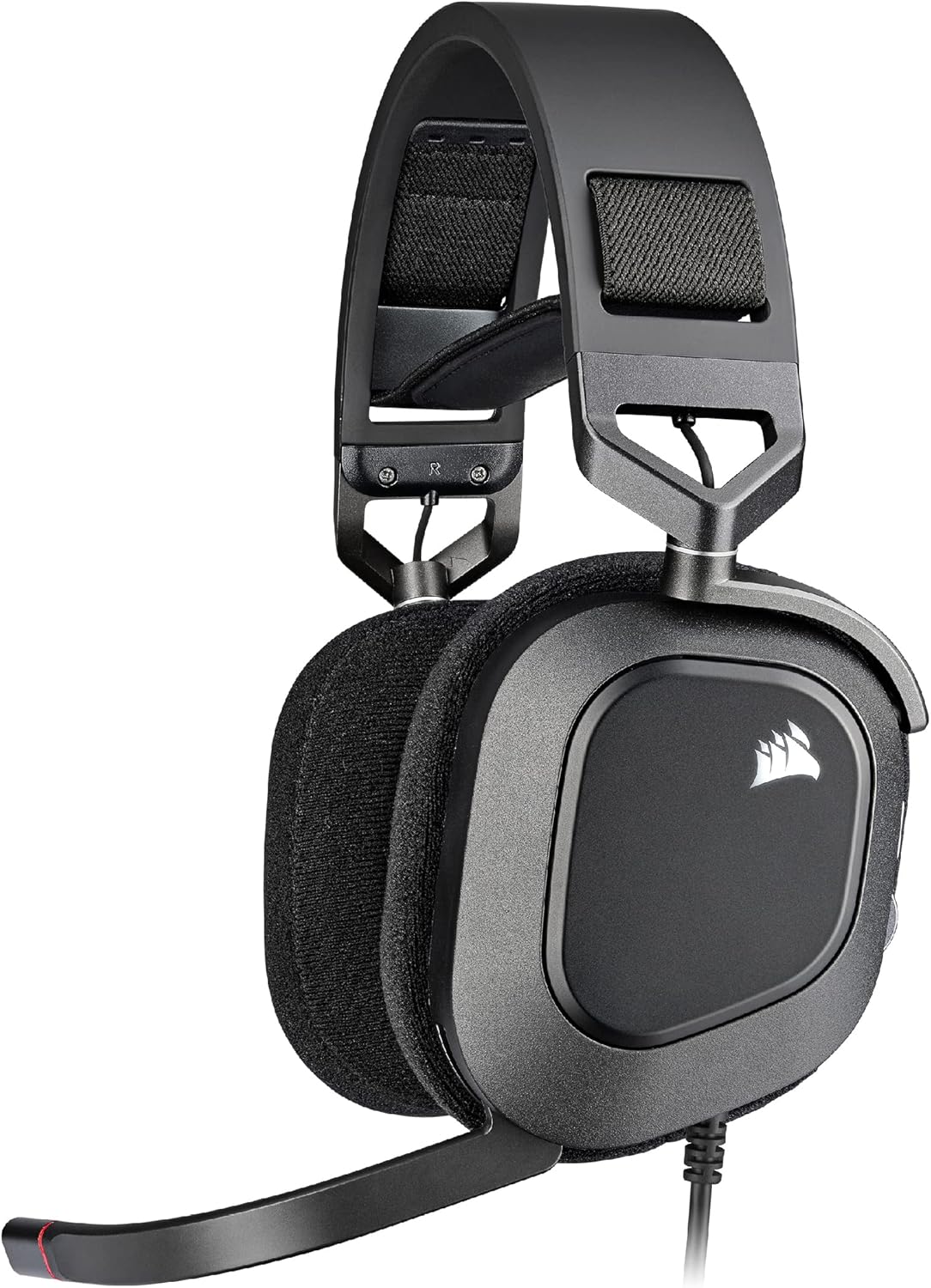 Corsair HS80 RGB USB Premium Gaming Headset with Dolby Audio 7.1 Surround Sound (Broadcast-Grade Omni-Directional Microphone, Memory Foam Earpads, High-Fidelity Sound, Durable Construction) Carbon Corsair HS80 RGB USB Premium Gaming Headset with Dolby Audio 7.1 Surround Sound (Broadcast-Grade Omni-Directional Microphone, Memory Foam Earpads, High-Fidelity Sound, Durable Construction) Carbon