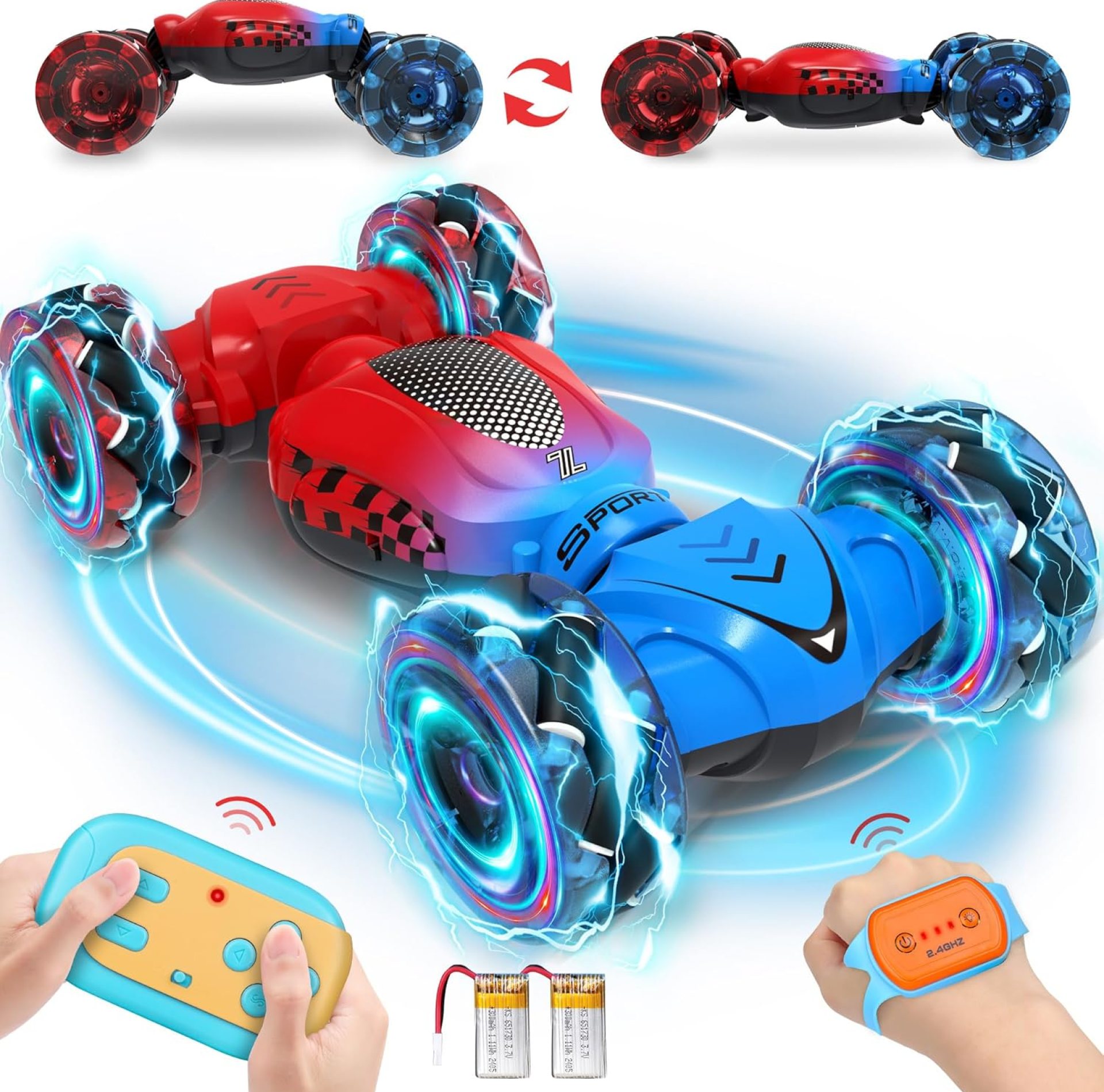 Remote Cars for Kids Ages 4-8, Toys for Ages 5-7, Gift for 4 5 6 7 8-13 Years Old, Gesture Sensing RC Stunt Car with Lights, Remote Control Car for Boys 8-12, Birthday Gift for Kids Remote Cars for Kids Ages 4-8, Toys for Ages 5-7, Gift for 4 5 6 7 8-13 Years Old, Gesture Sensing RC Stunt Car with Lights, Remote Control Car for Boys 8-12, Birthday Gift for Kids