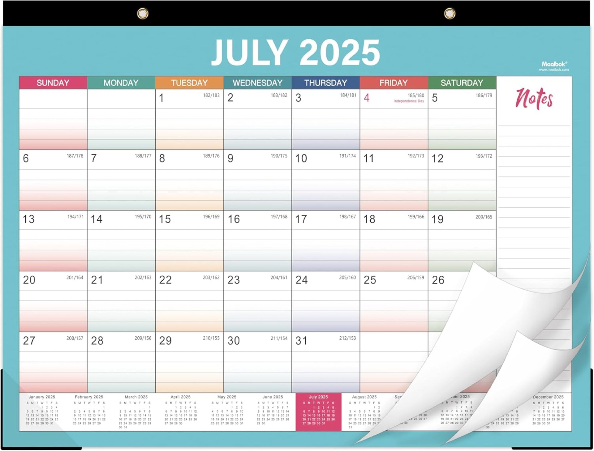 2025-2026 Desk Calendar – Monthly Desk Calendar 2025-2026, Jul. 2025 – Dec. 2026, 14.6″ x 11.5″, Monthly Calendar with To-Do List and Notes 2025-2026 Desk Calendar – Monthly Desk Calendar 2025-2026, Jul. 2025 – Dec. 2026, 14.6″ x 11.5″, Monthly Calendar with To-Do List and Notes